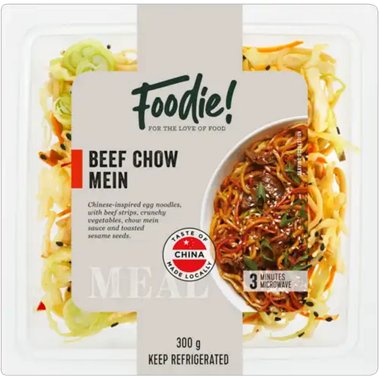 Image of Foodie! Beef Chow Mein 300g