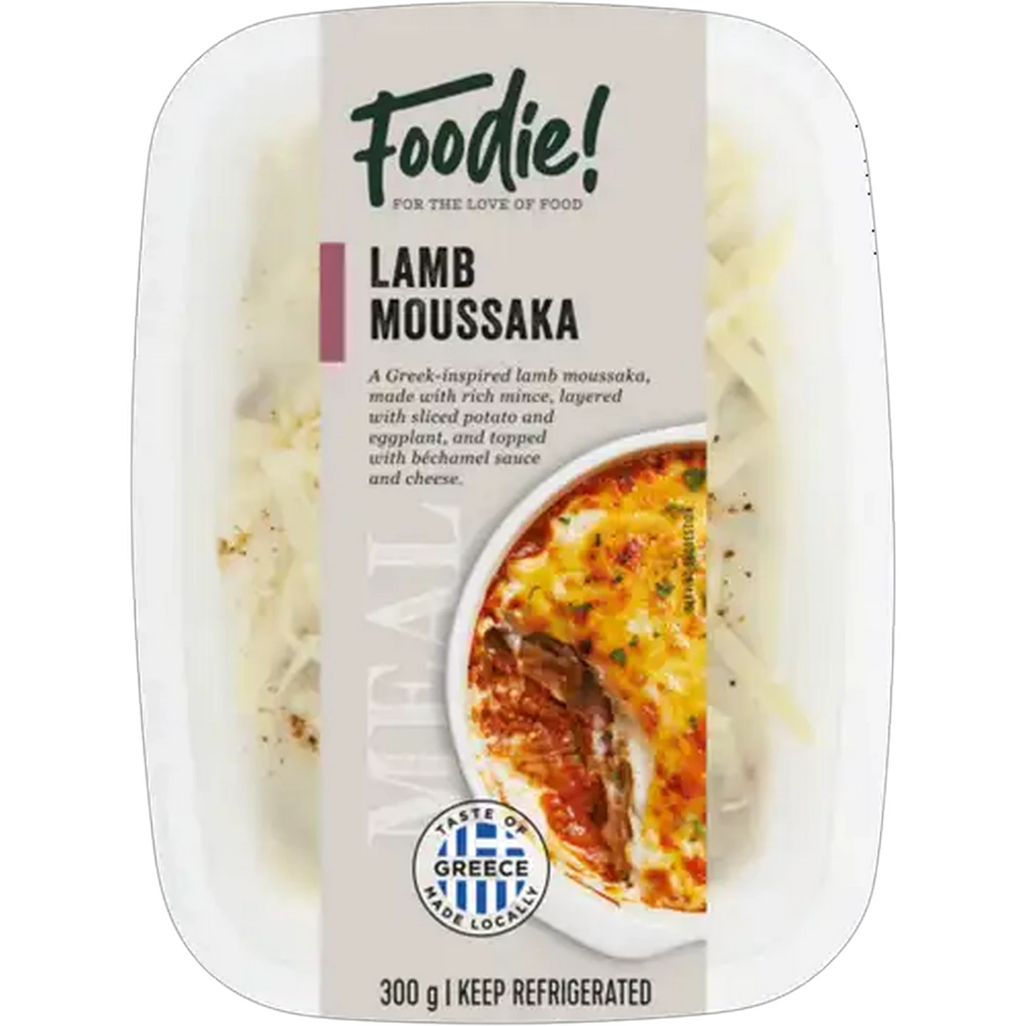 Image of Foodie! Lamb Moussaka Ready Meal 300g