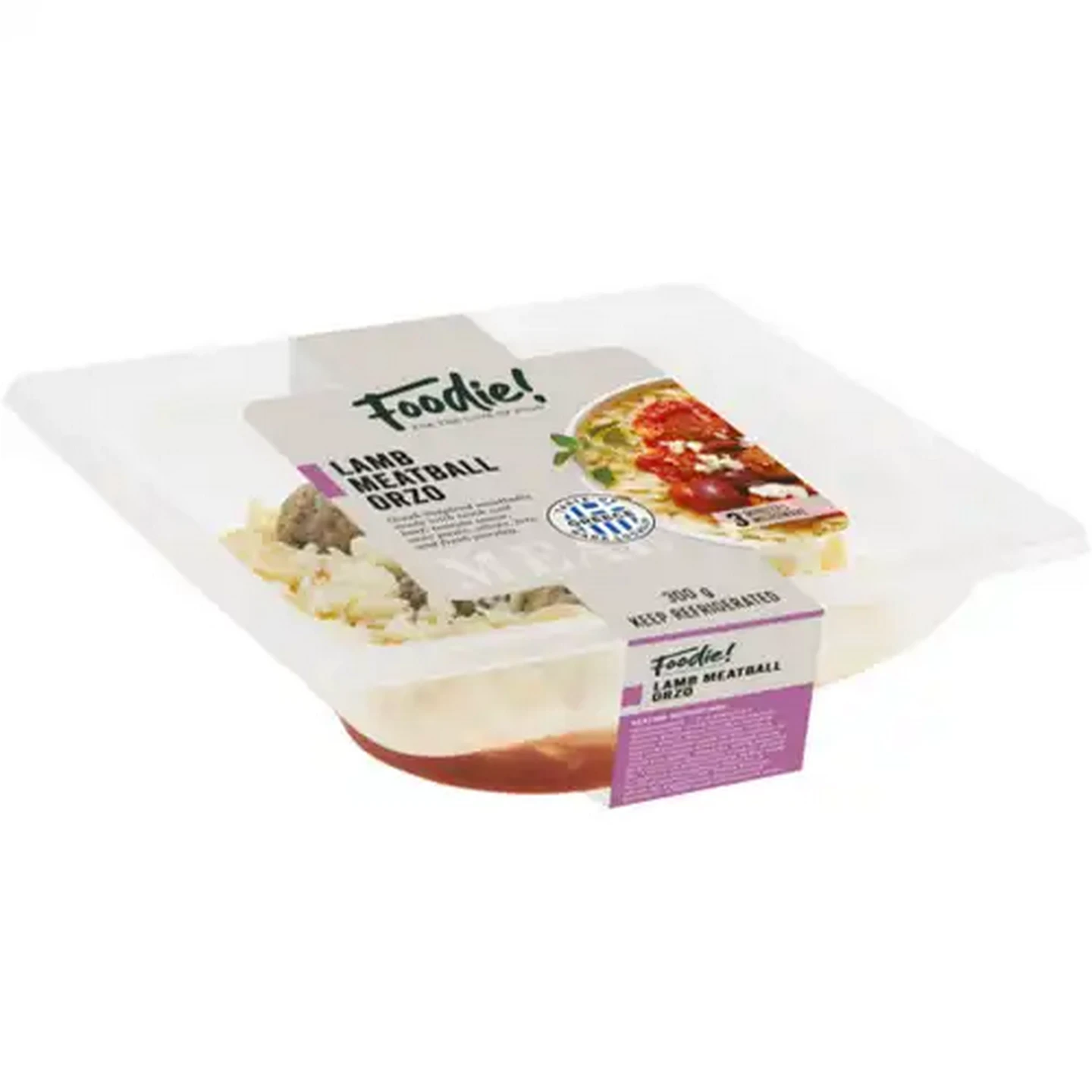 Image of Foodie! Lamb Meatball Orzo 300g