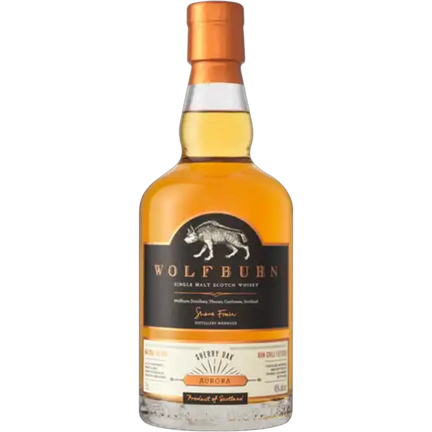 Image of Wolfburn Aurora Single Malt Scotch Whisky Bottle 750ml