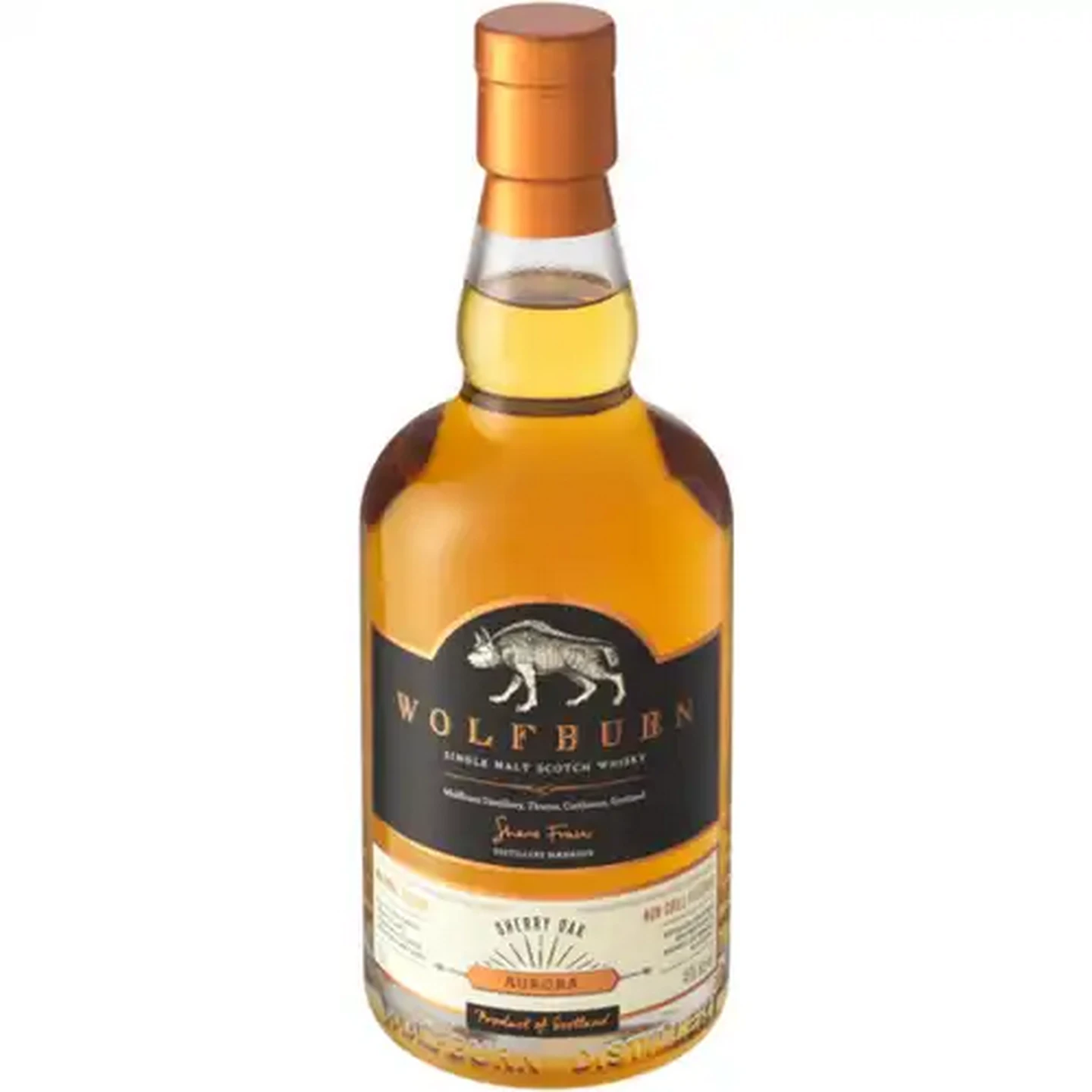 Image of Wolfburn Aurora Single Malt Scotch Whisky Bottle 750ml
