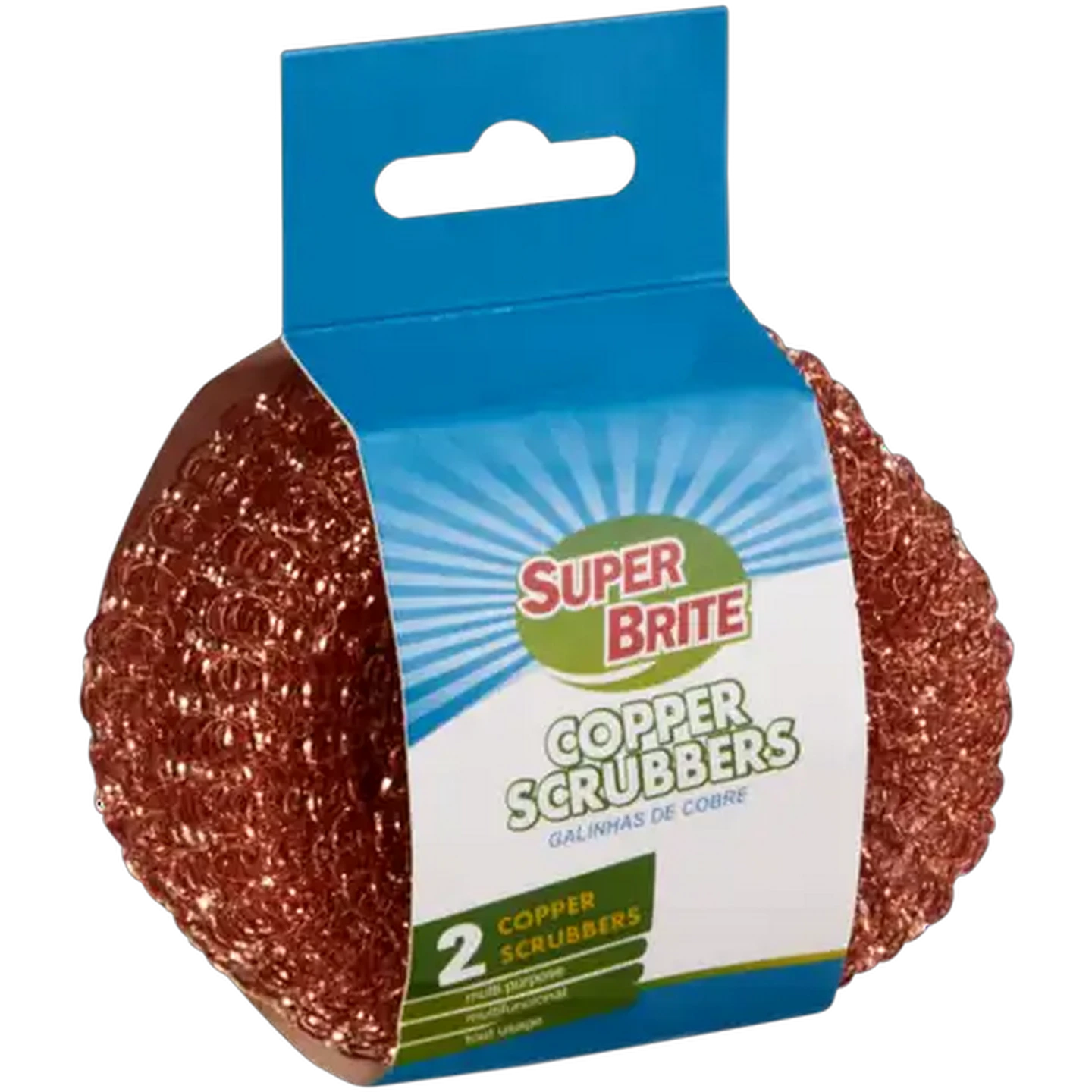 Image of Super Brite Copper Scrubber Set 2-Pack