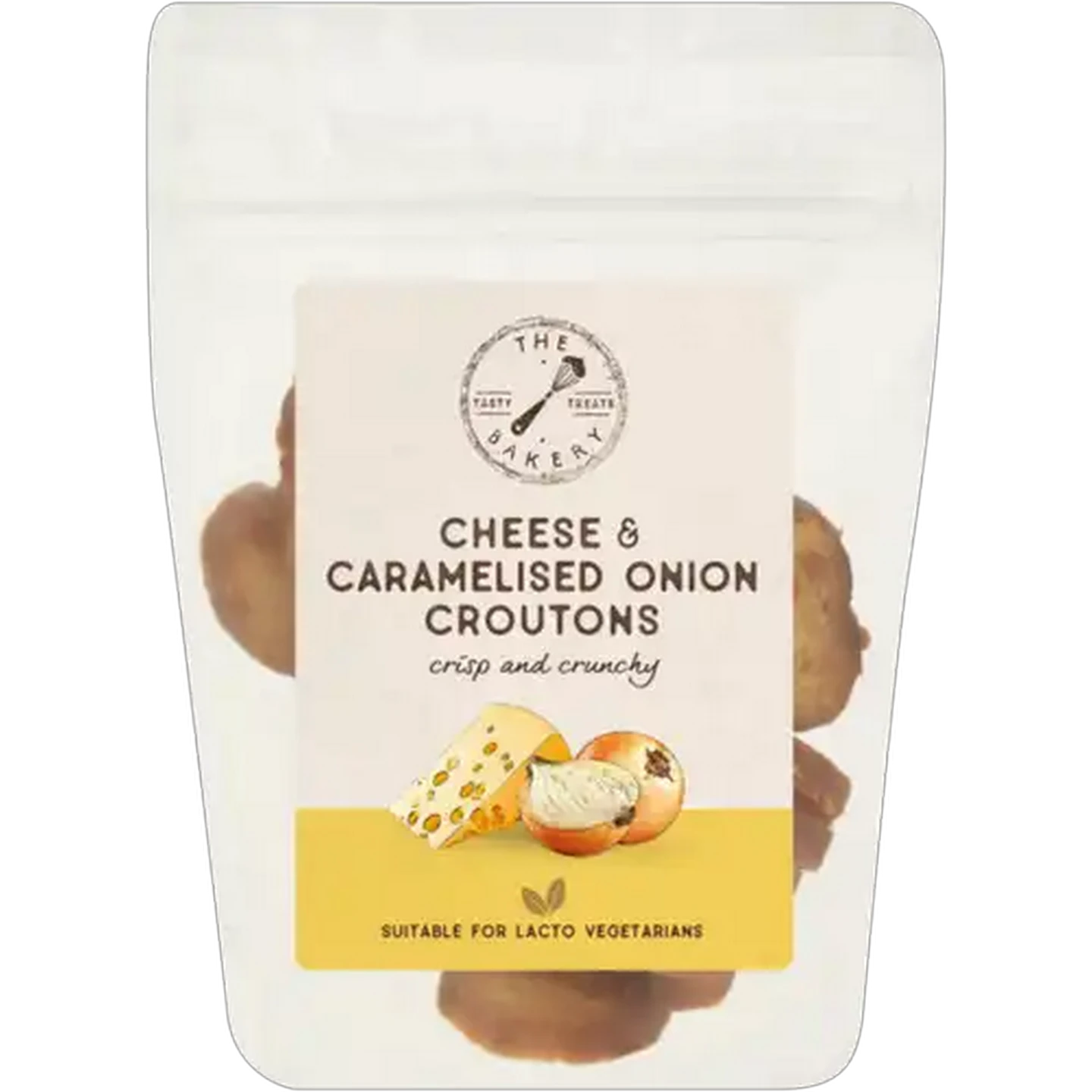 Image of The Bakery Cheese & Caramelised Onion Croutons 60g