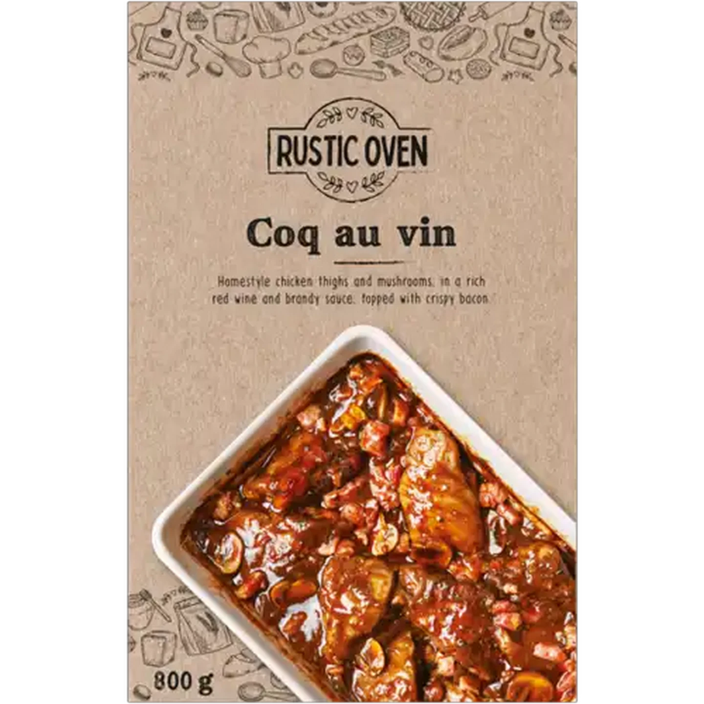 Image of Rustic Oven Frozen Coq Au Vin 800g