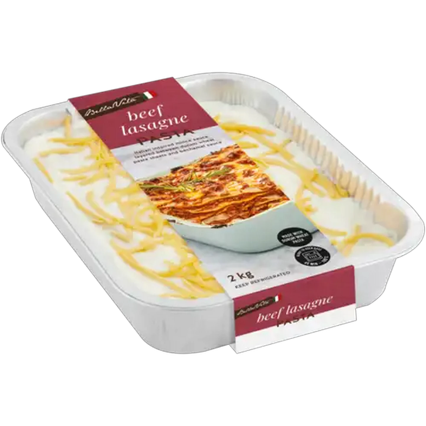 Image of Bella Vita Beef Lasagne Pasta 2kg