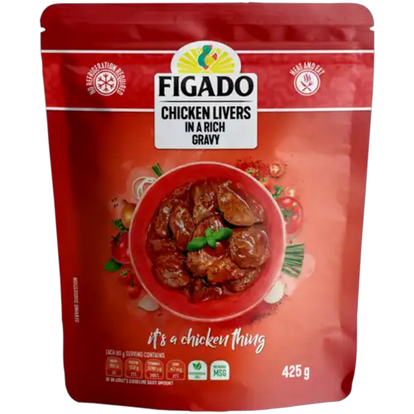 Image of Figado Chicken Livers in a Rich Gravy 425g