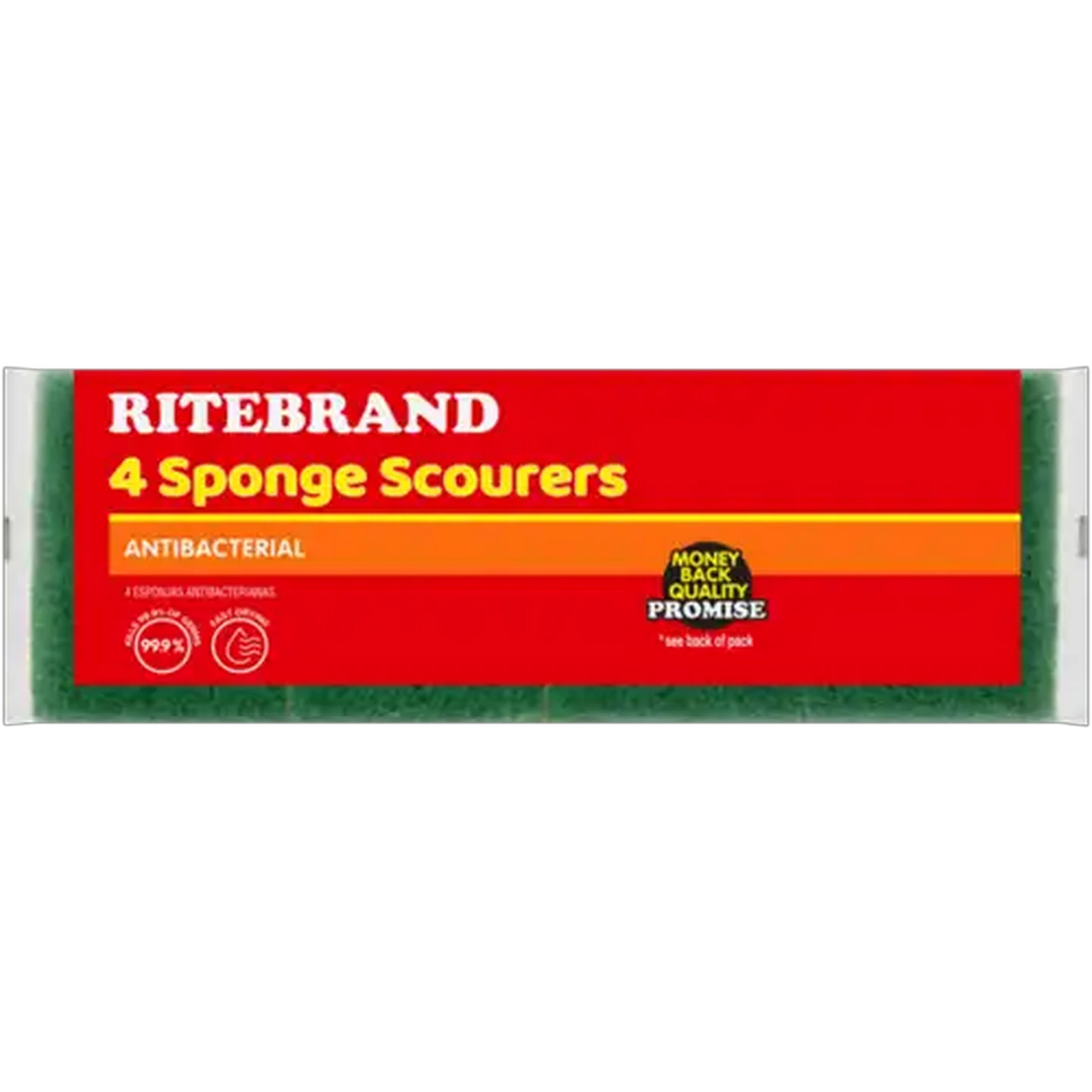 Image of Ritebrand Sponge Scourers 4 Pack