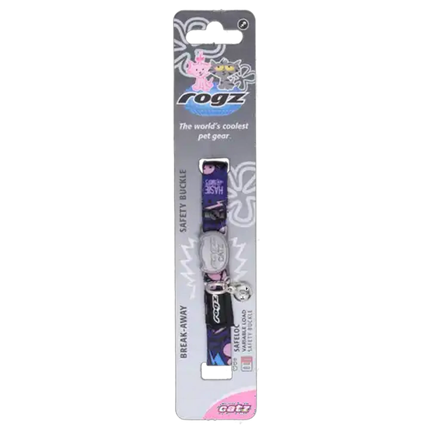 Checkers Sixty60 | Rogz Purple Fusion Cat Collar Extra Small