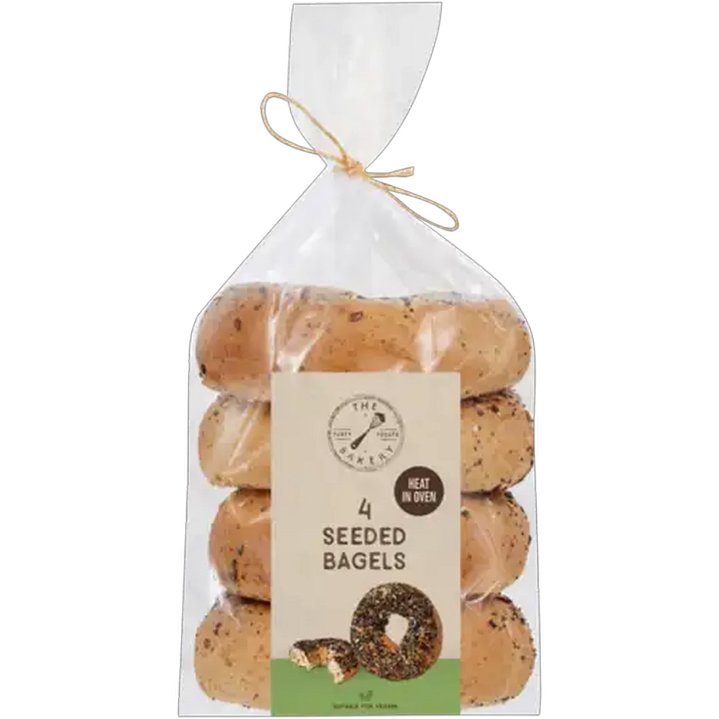 Image of The Bakery Seeded Bagels 4-Pack