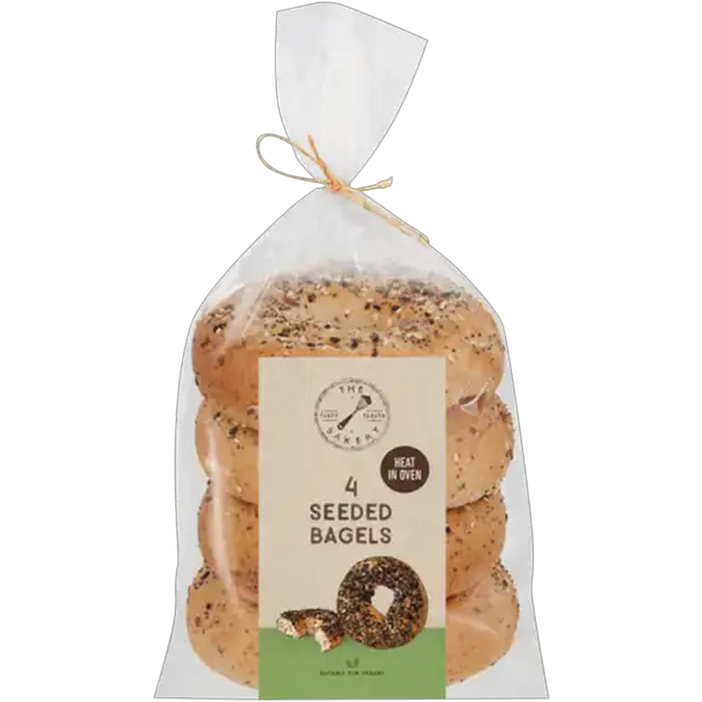 Image of The Bakery Seeded Bagels 4-Pack