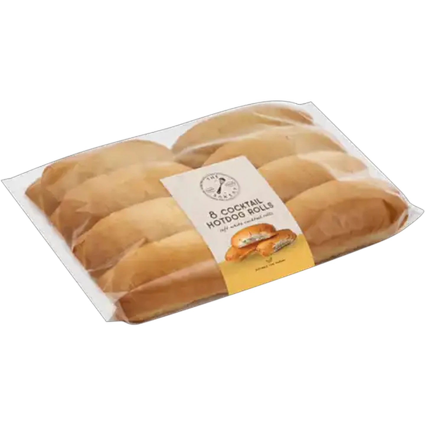 Image of The Bakery Cocktail Hotdog Rolls 8-Pack
