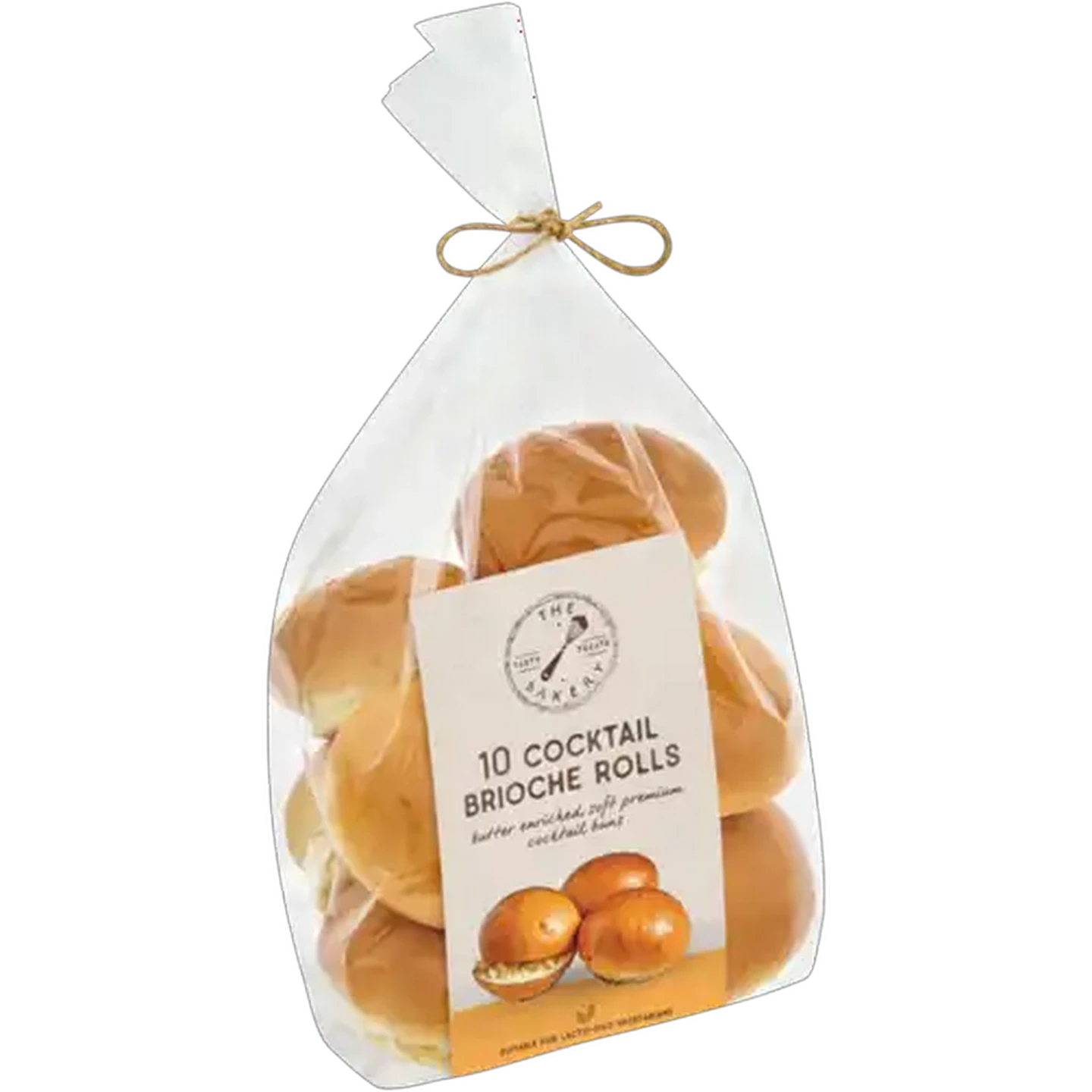 Image of The Bakery Cocktail Brioche Rolls 10 Pack