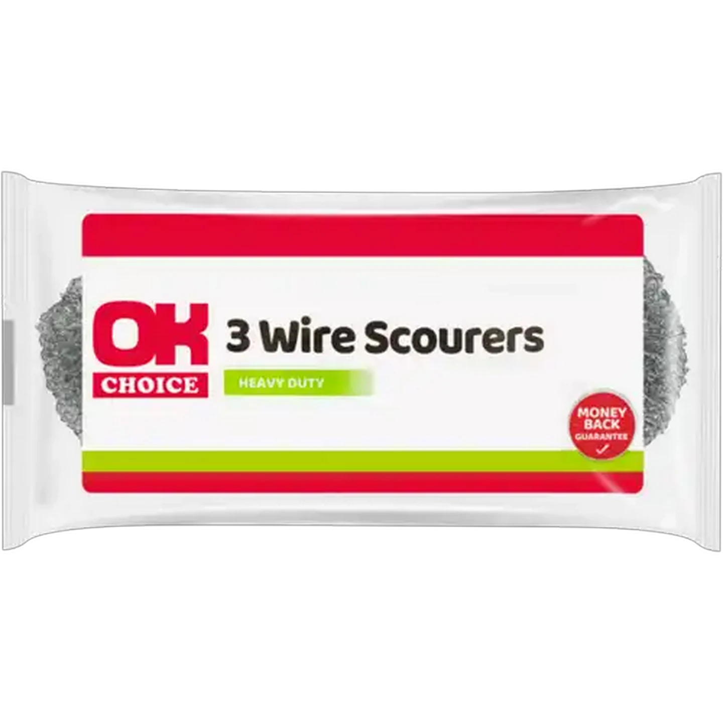 Image of OK Choice Wire Pot Scourers 3 Pack