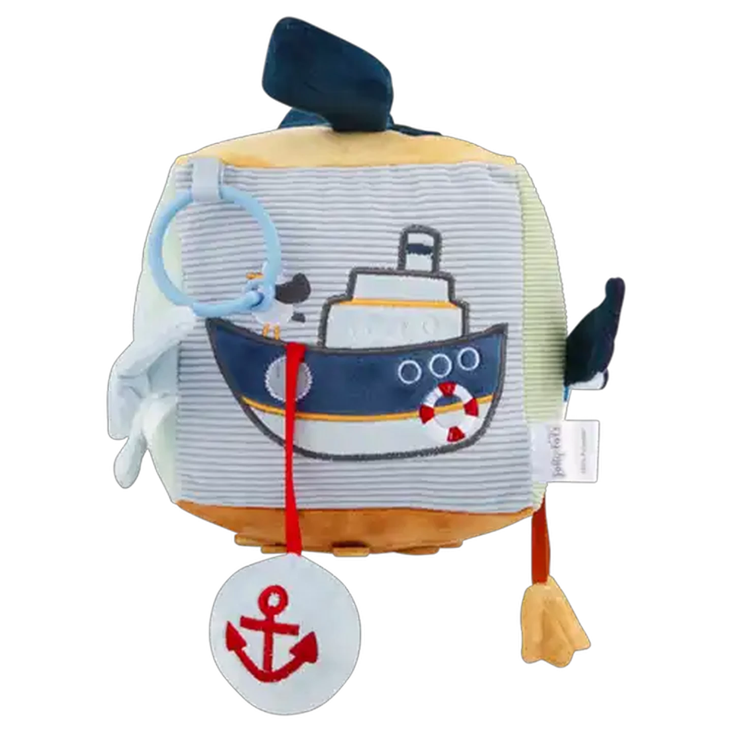 Image of Jolly Tots Wavy Wonders Activity Cube 0 Months +