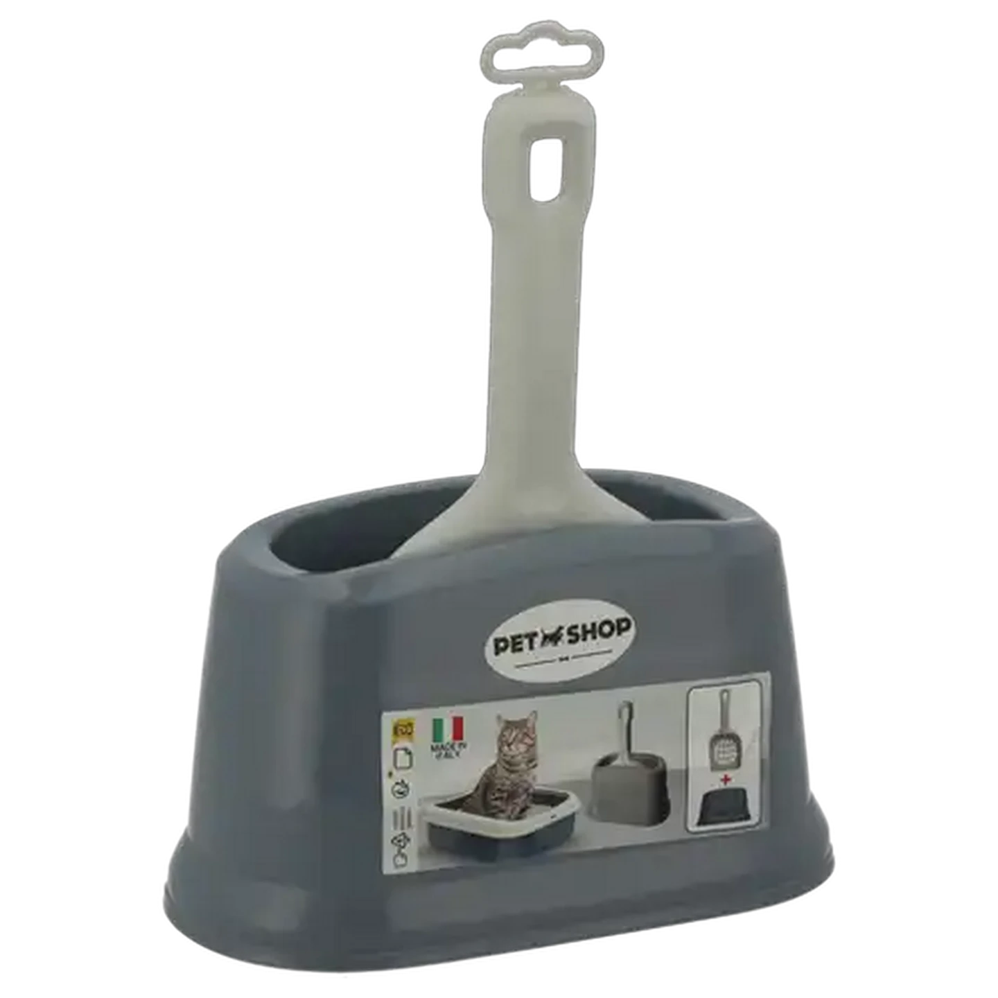 Image of Petshop Blue Spade & Holder