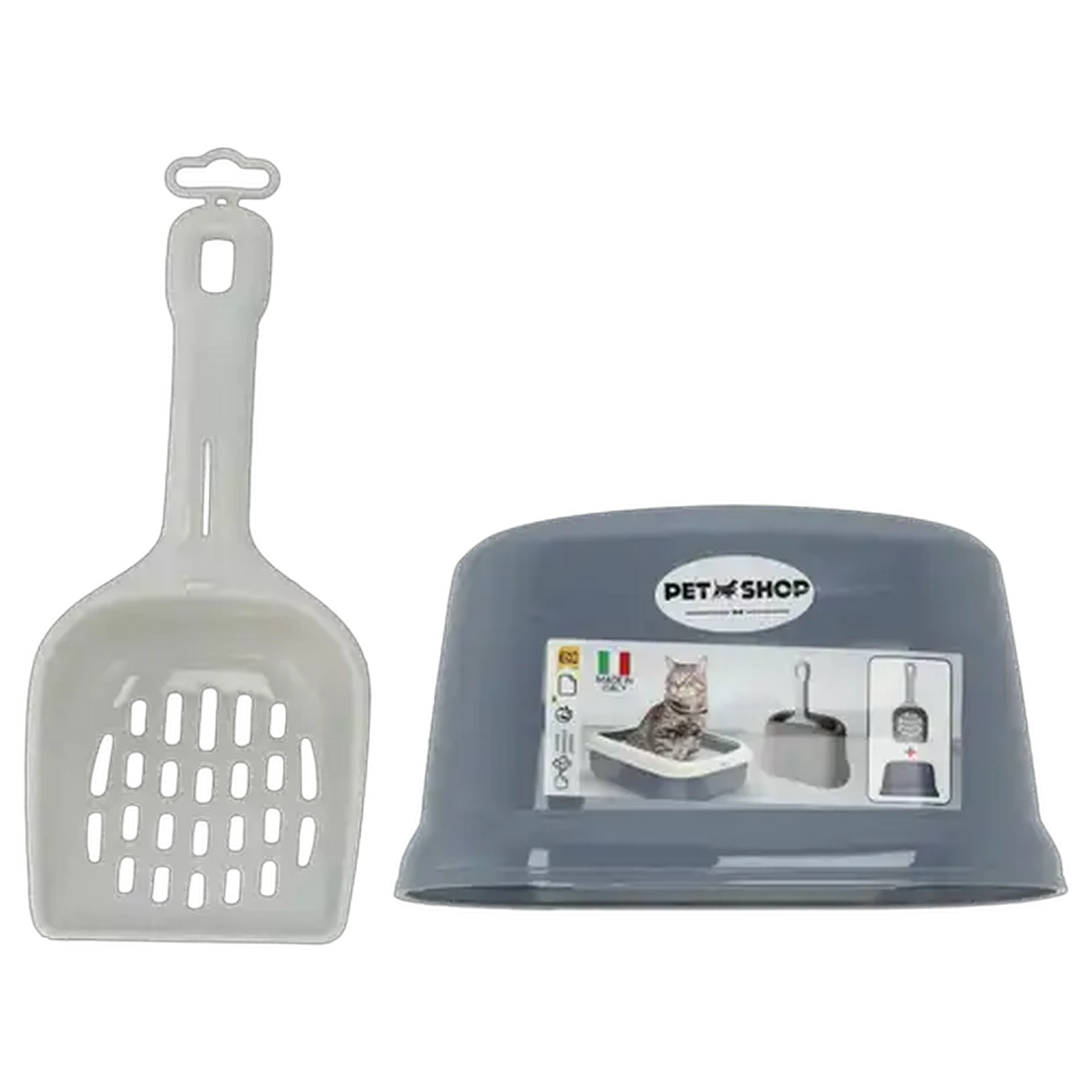 Image of Petshop Blue Spade & Holder
