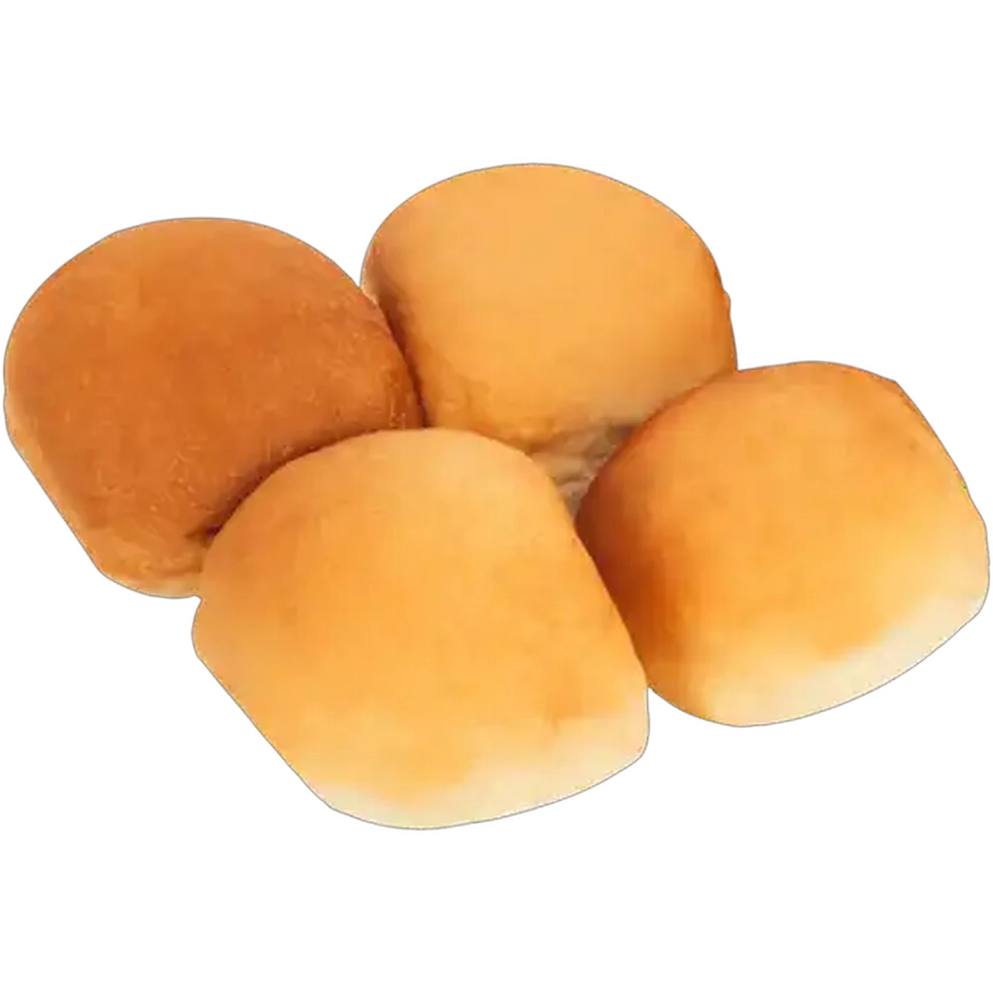 Image of White Hamburger Rolls 4-Pack