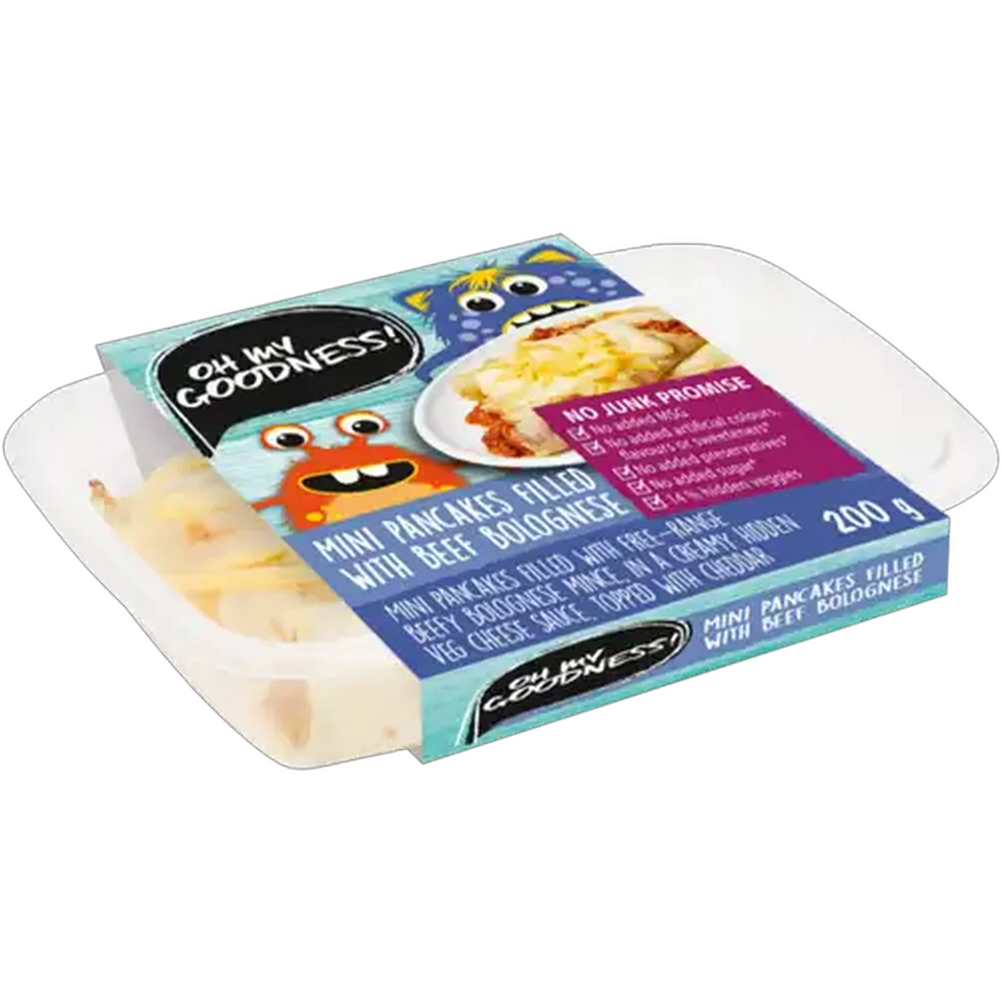 Image of Oh My Goodness! Mini Pancakes Filled with Beef Bolognese 200g
