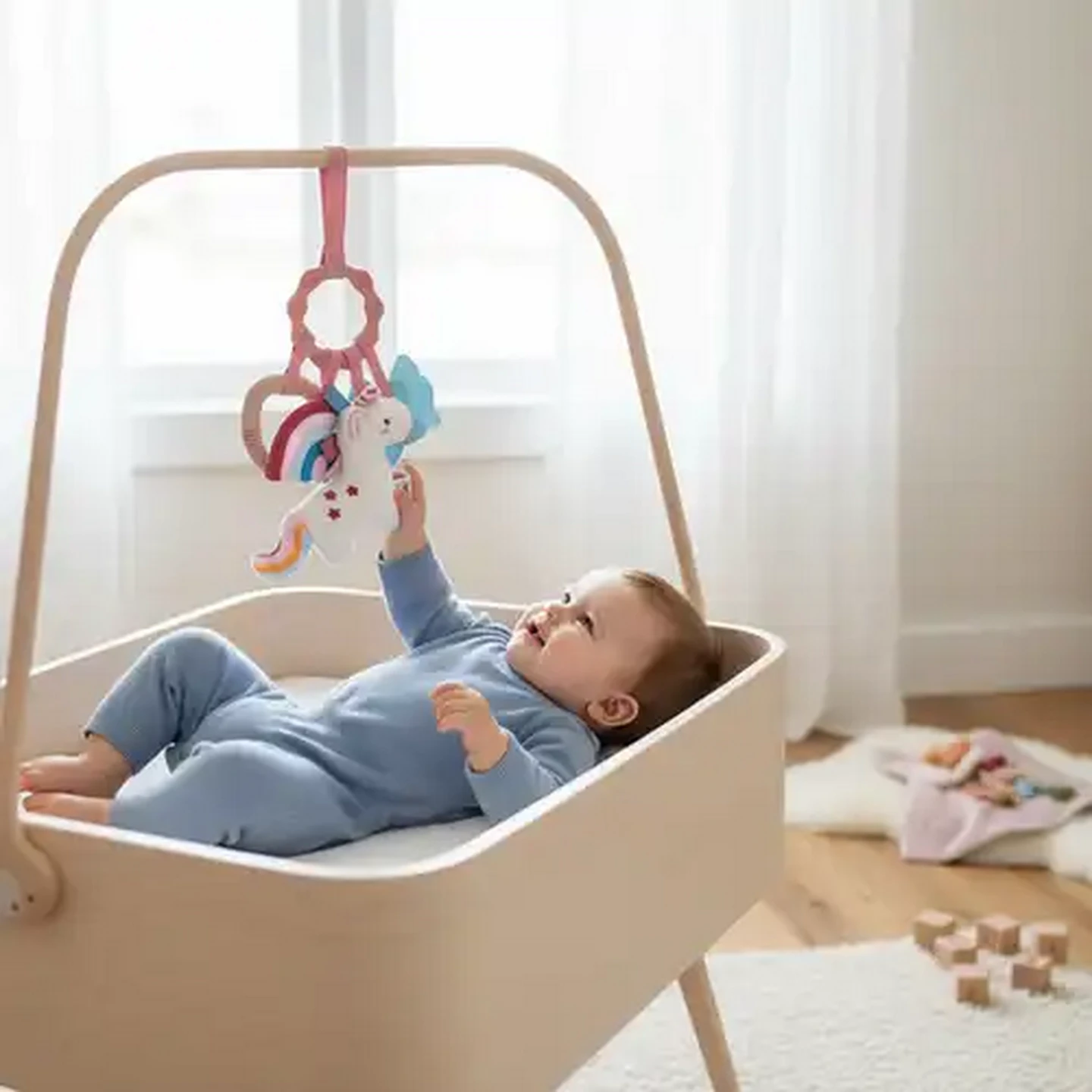 Image of Jolly Tots Sunny Pals Sensory Toy 0 Months +