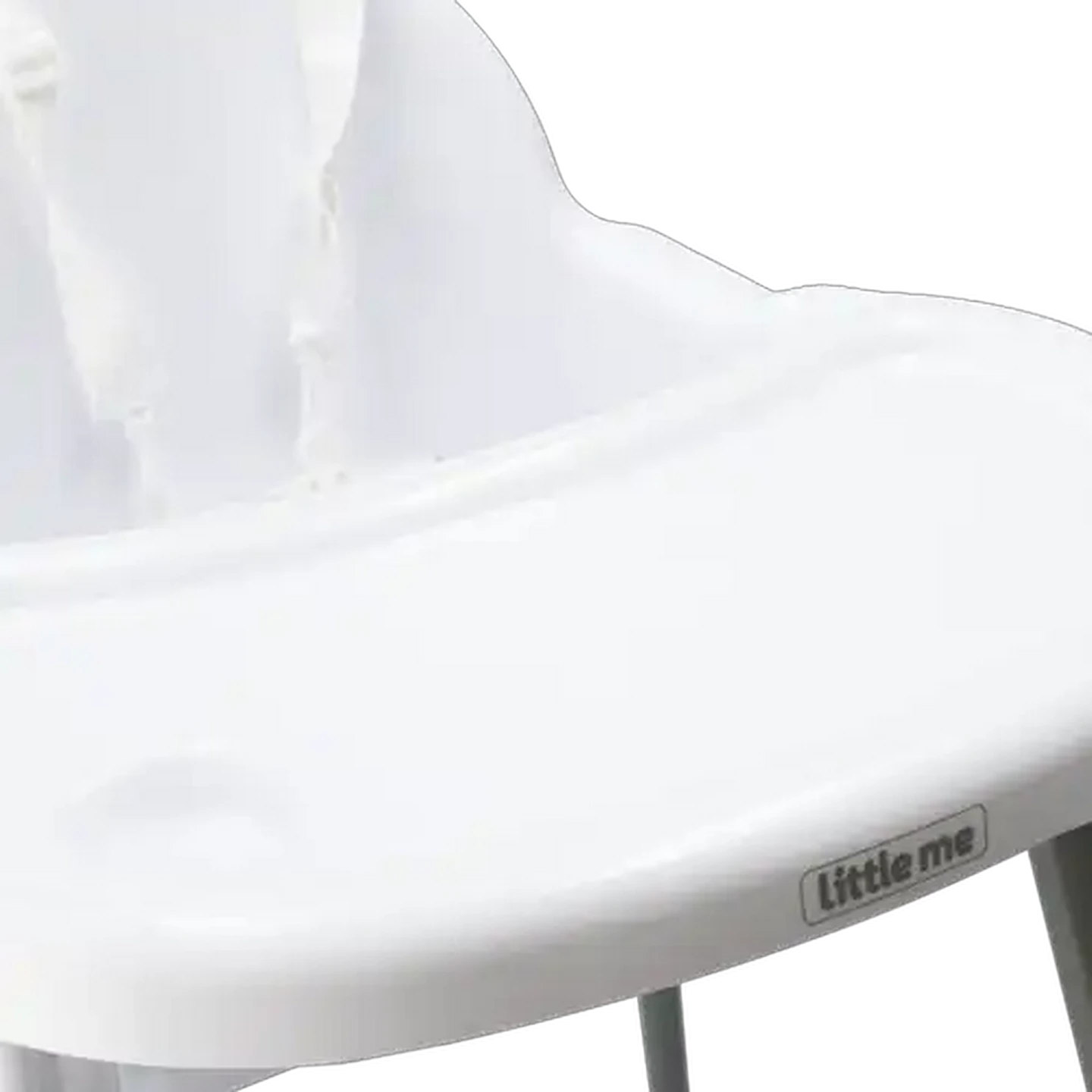 Image of Little Me White Basic 2-In-1 Highchair 6 Months +