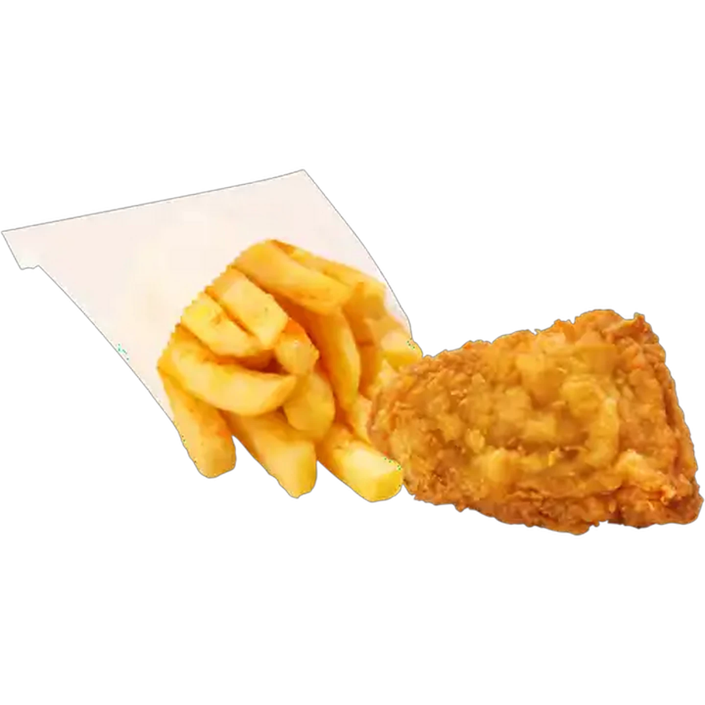 Image of Chicrite 1 Piece Spicy Fried Chicken & Chips