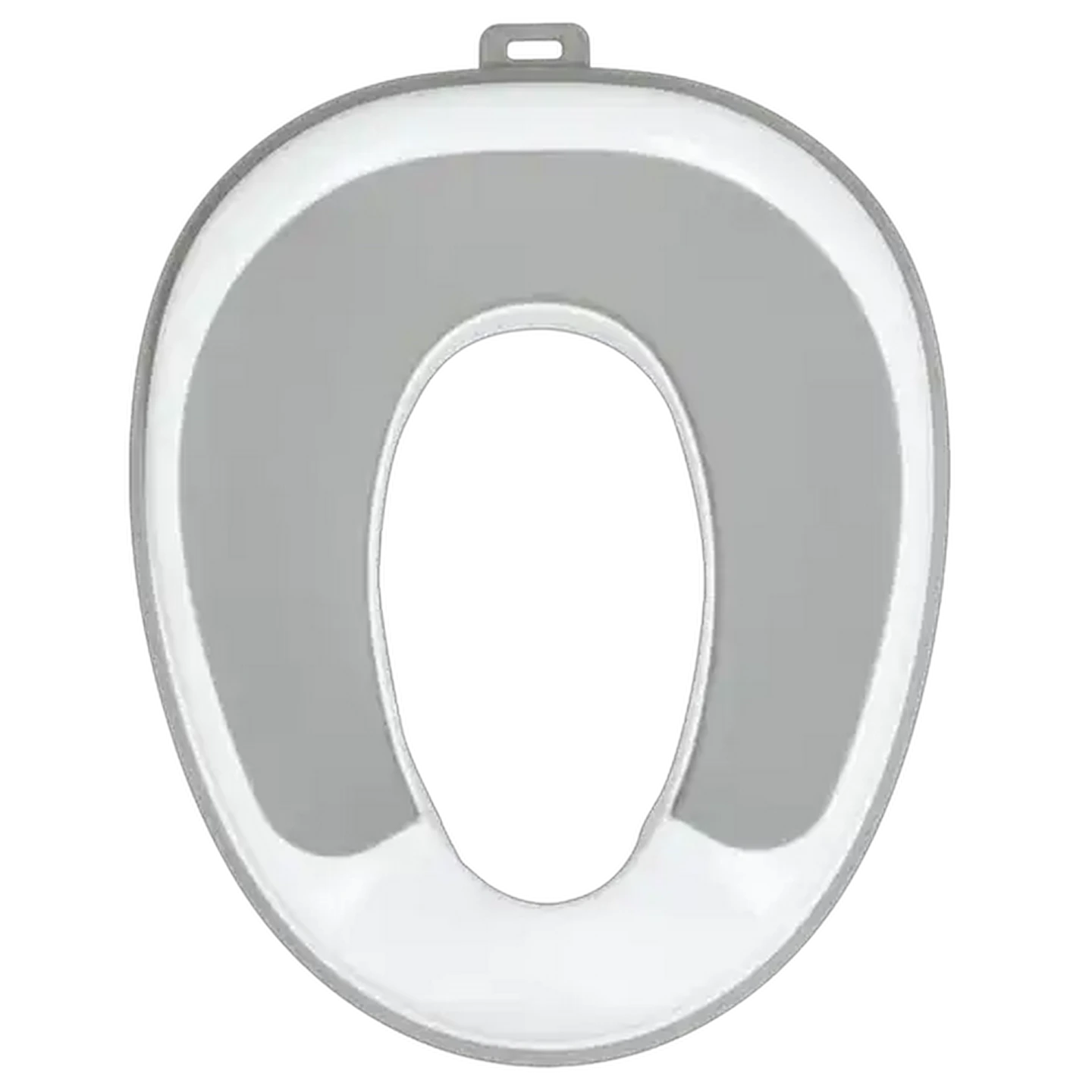 Image of Jolly Tots White & Grey Anti Slip Toilet Trainer 18 Months +