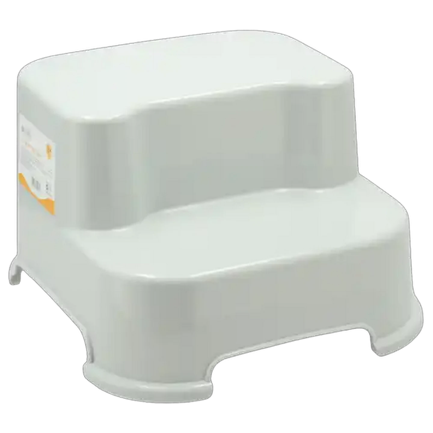 Image of Jolly Tots Grey Anti Slip 2 Step Stool 18 Months +