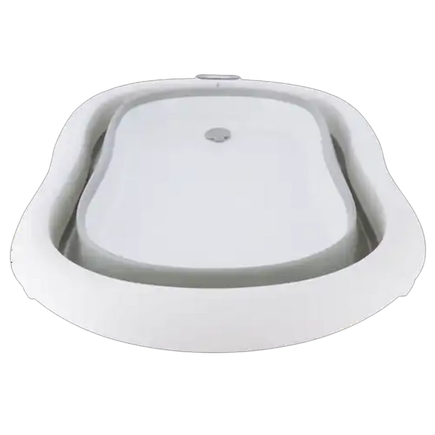 Image of Jolly Tots White & Grey Pop Up Collapsible Bath 0 Months +