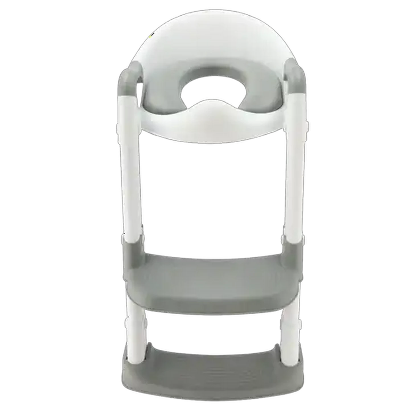 Image of Jolly Tots Grey Potty Training Seat Ladder 18 Months +