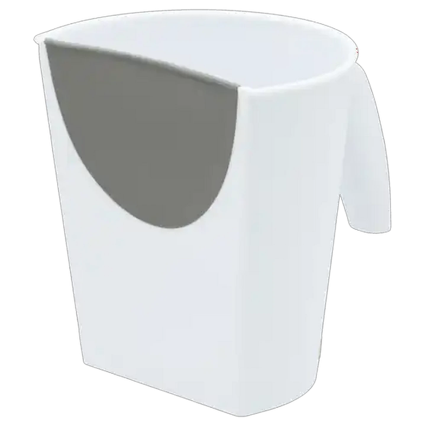 Image of Jolly Tots White & Grey Bath Rinse Cup 0 Months +