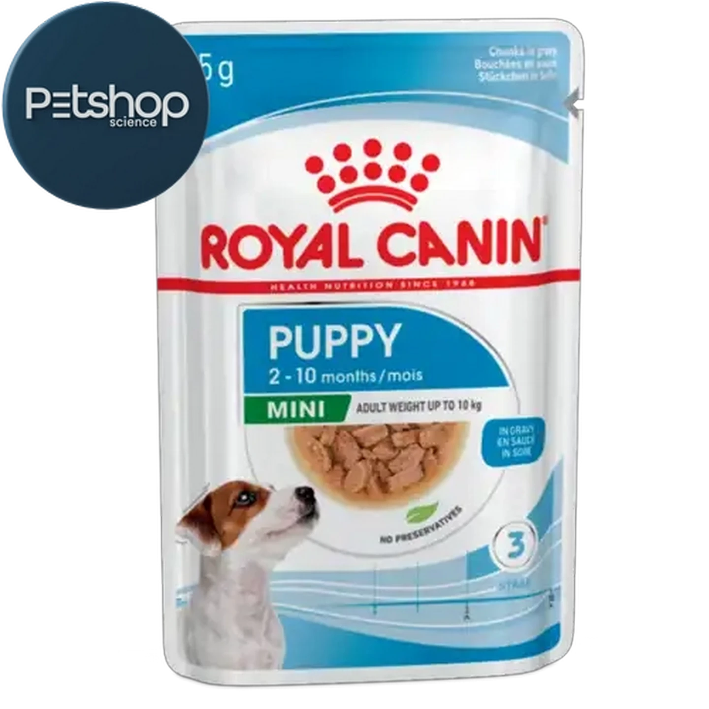 Image of Royal Canin Mini Puppy Wet Dog Food Pouch 85g