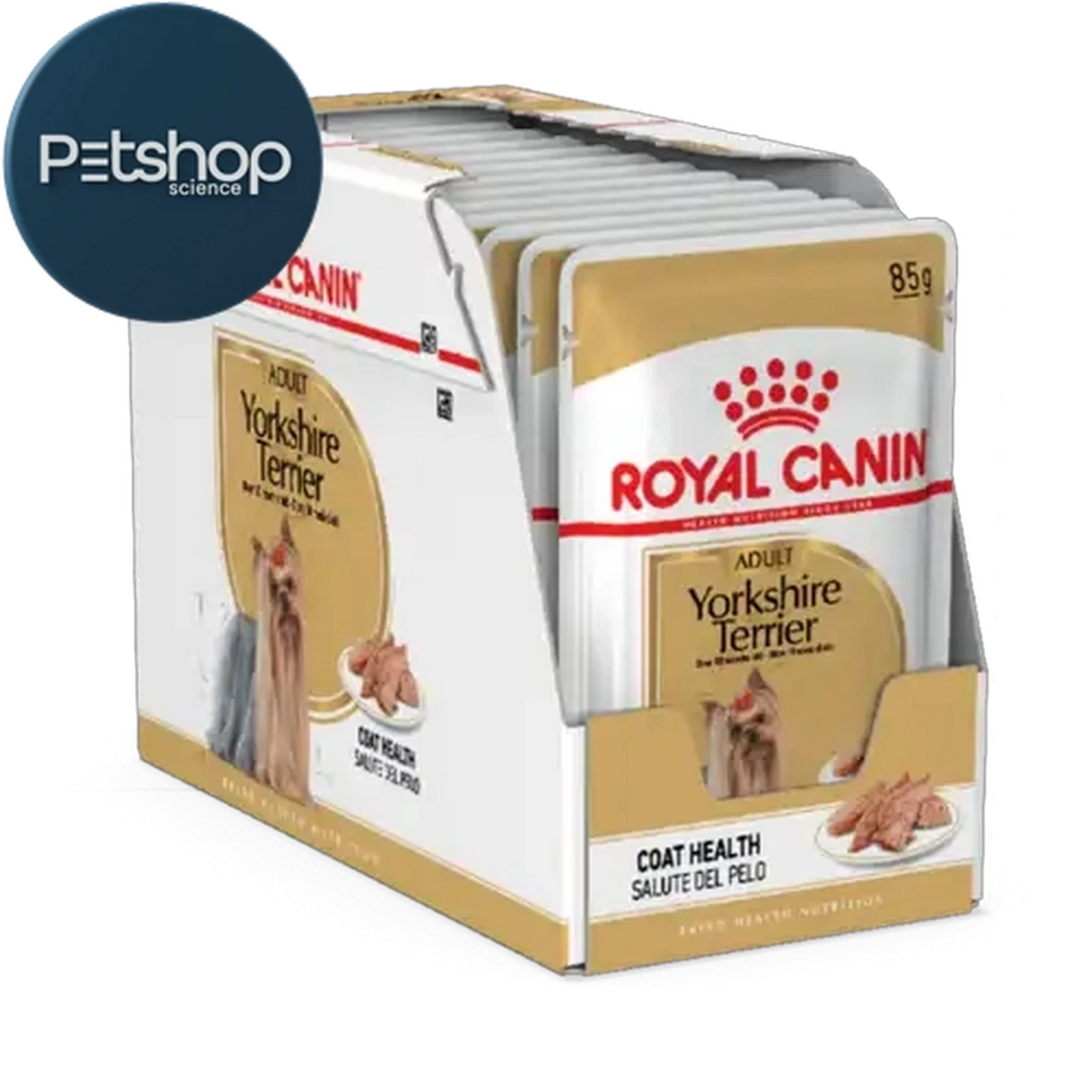 Image of Royal Canin Yorkshire Terrier Adult Wet Dog Food 12 x 85g