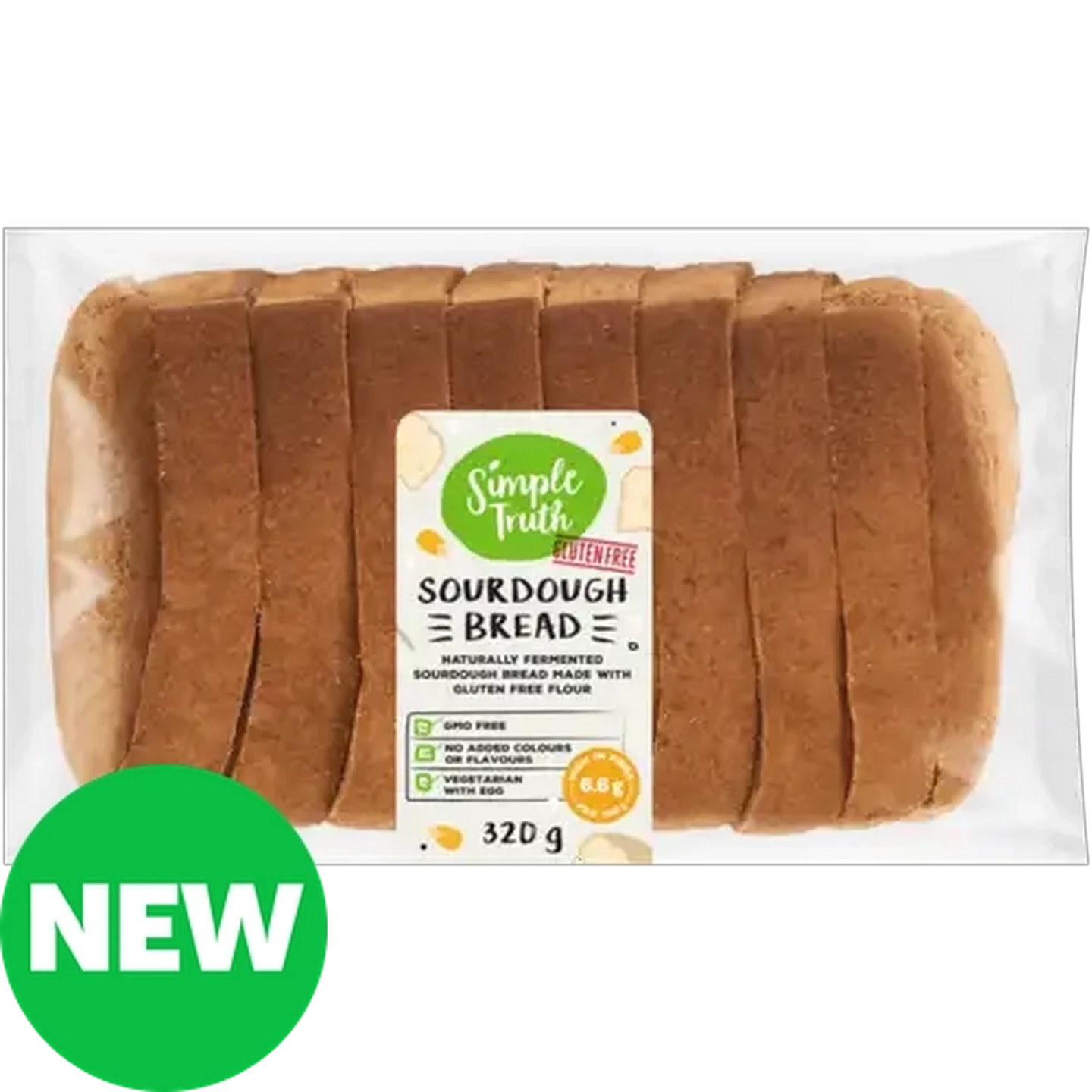 Image of Simple Truth Gluten Free Sourdough Bread 320g