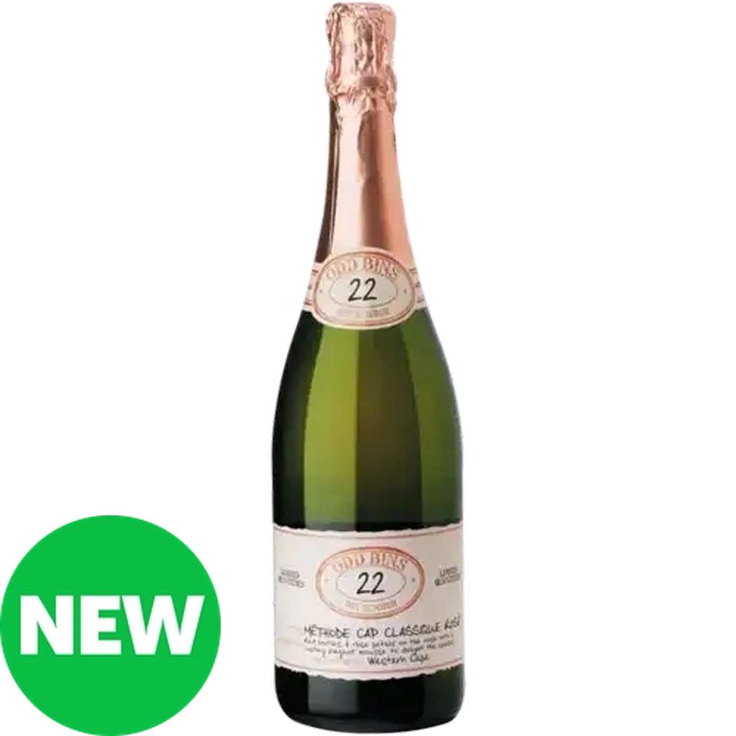 Image of Odd Bins 22 Méthode Cap Classique Rosé Bottle 750ml