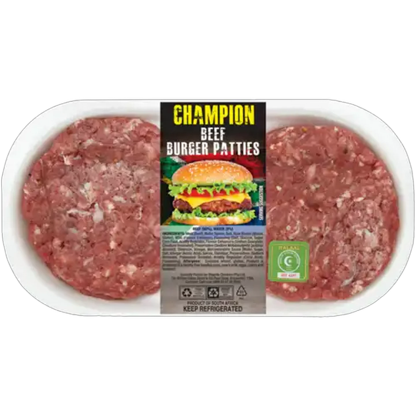 Image of Championship Beef Burger Patties Per KG (4 Patties)