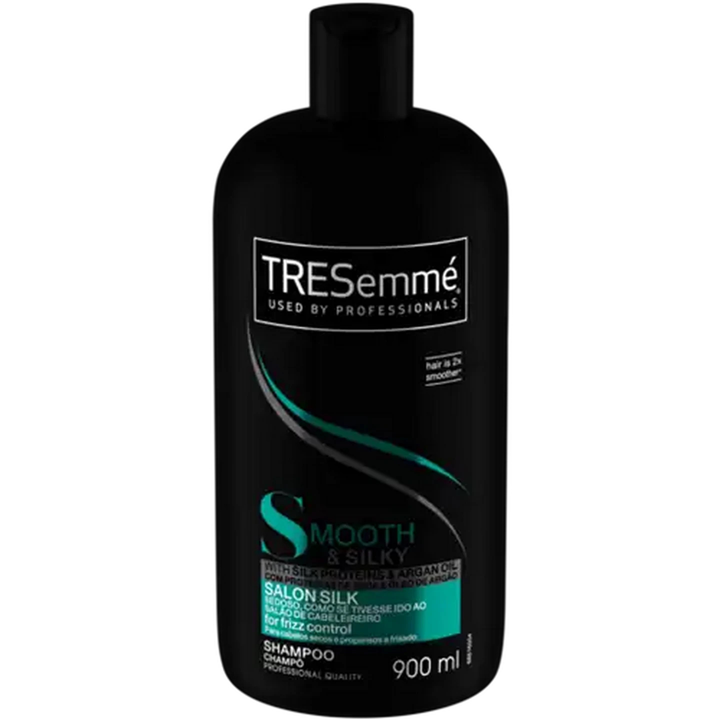 Image of TRESemmé Smooth & Silky Salon Silk Fizz Control Shampoo 900ml