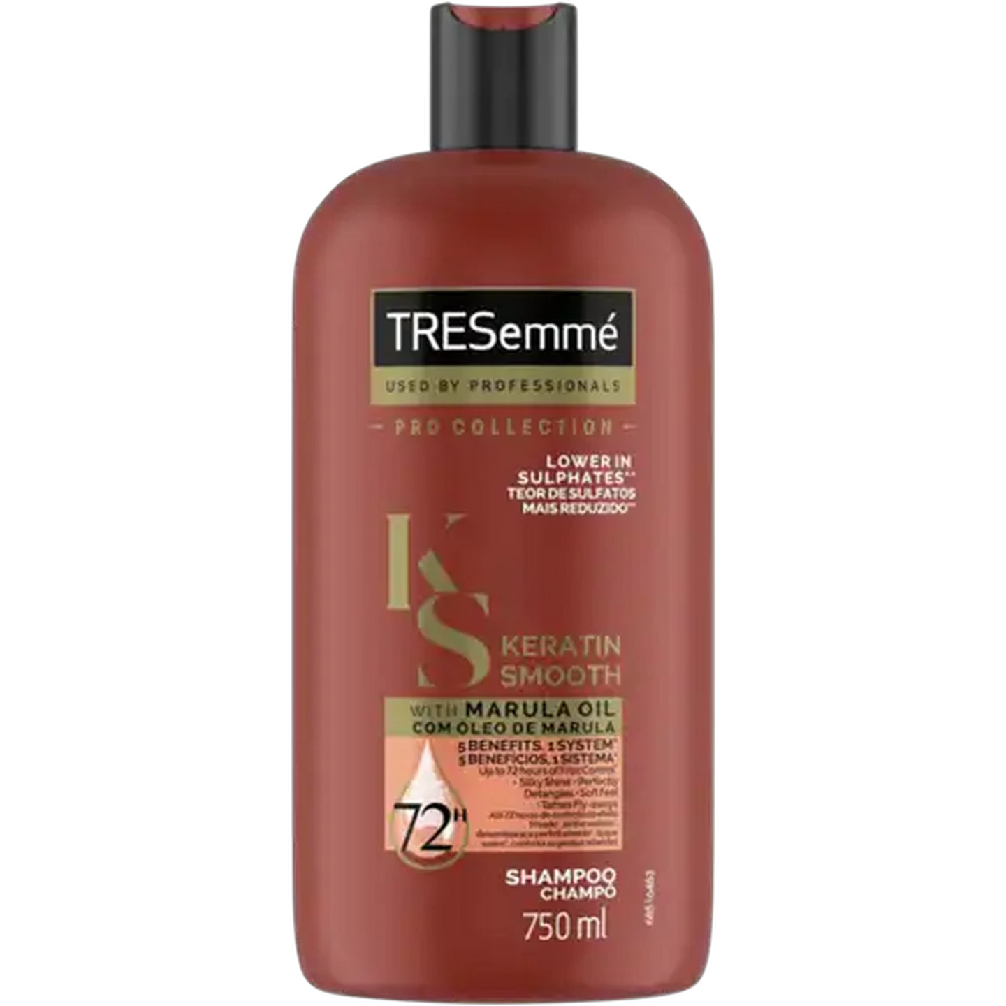 Image of TRESemmé Pro Collection Keratin Smooth With Marula Oil Shampoo 750ml