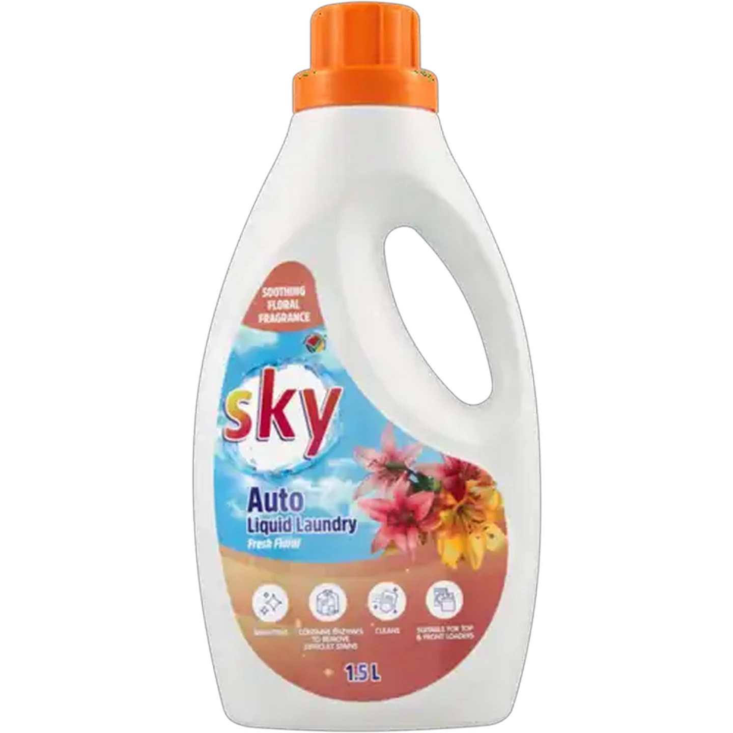 Image of Sky Fresh Floral Auto Liquid Laundry Detergent 1.5L