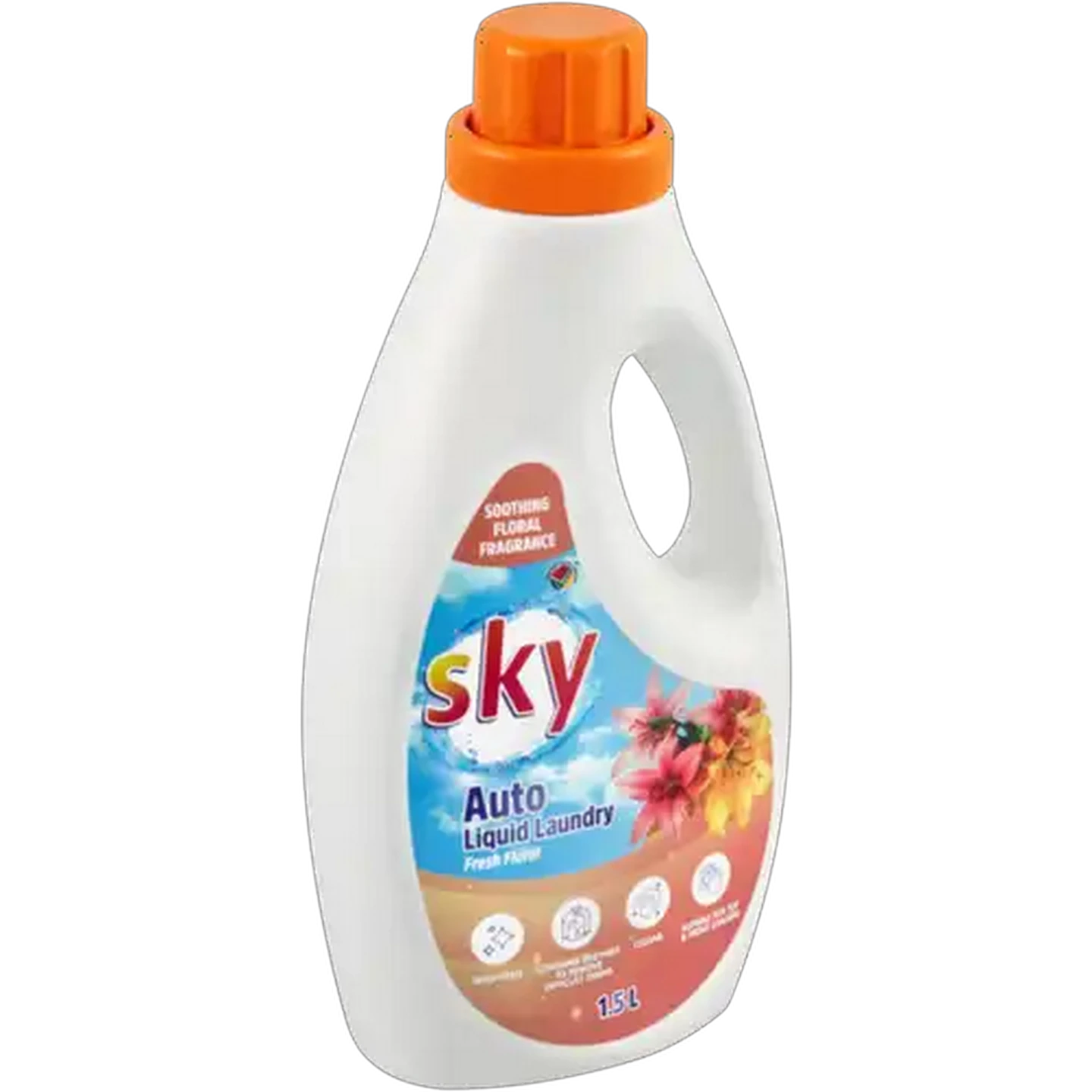 Image of Sky Fresh Floral Auto Liquid Laundry Detergent 1.5L