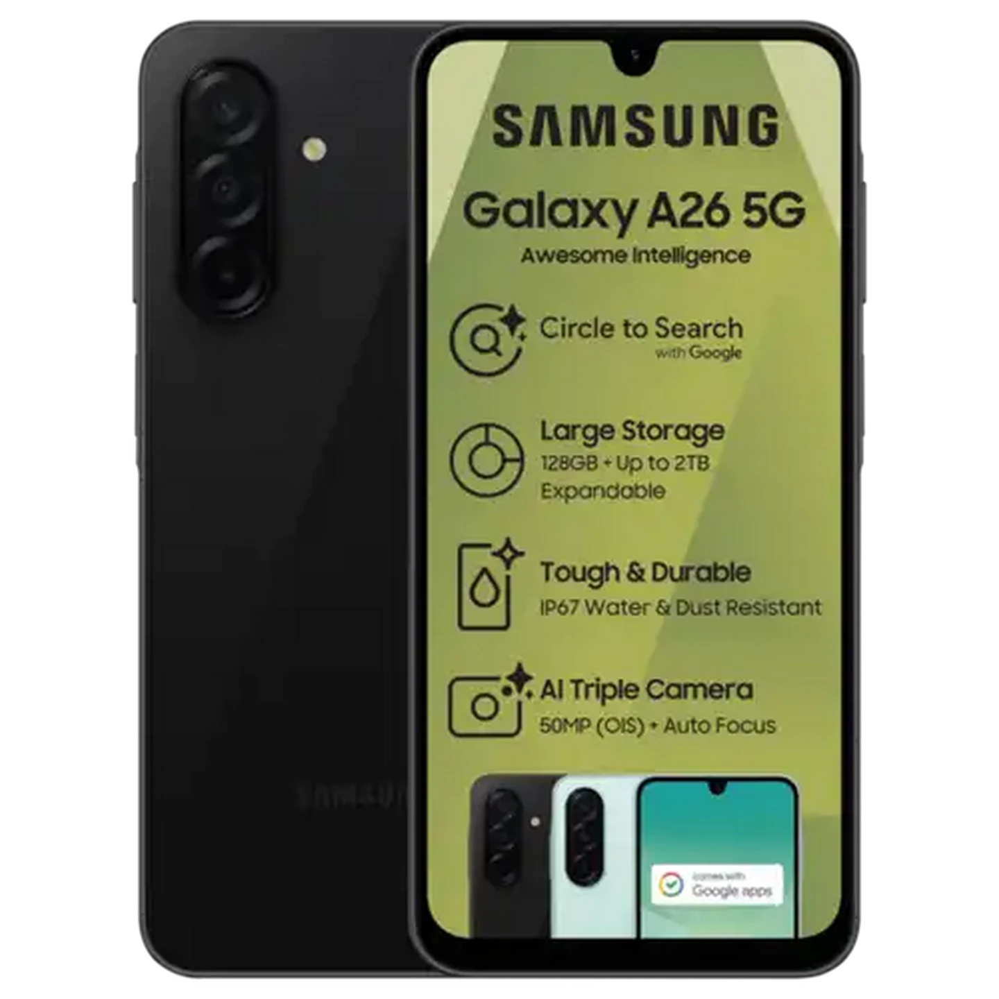 Image of Samsung Galaxy A26 Black
