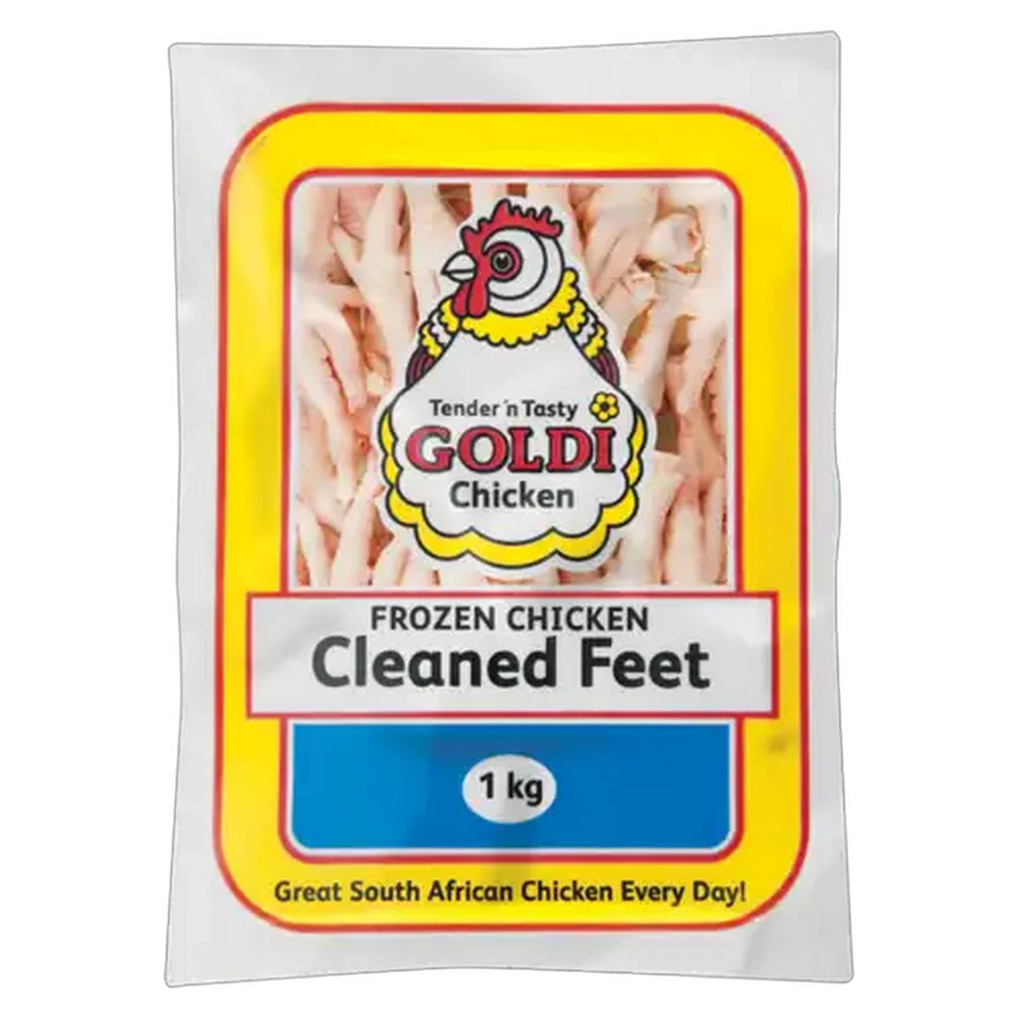 Image of Goldi Chicken Frozen Cleaned Chicken Feet 1kg