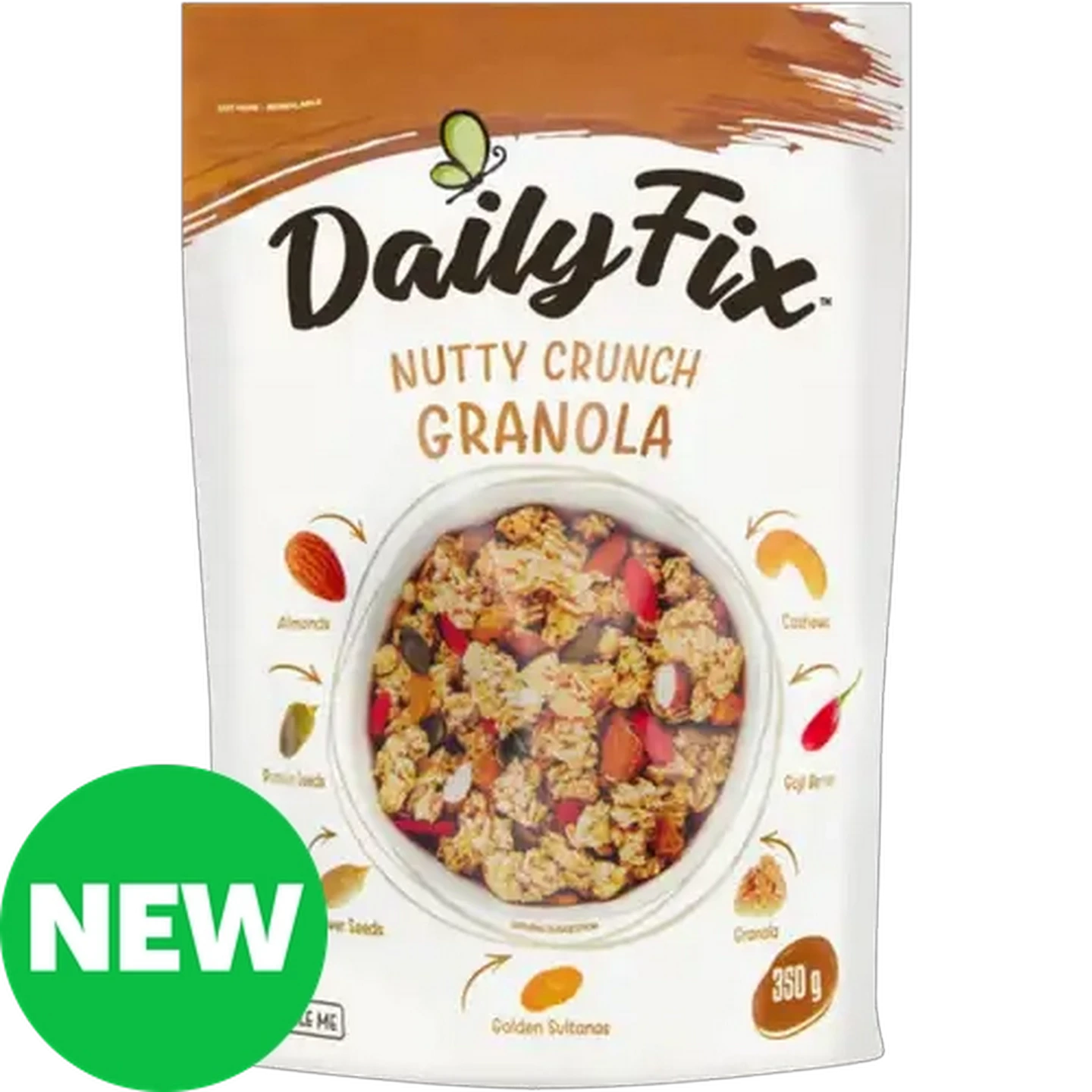 Image of DailyFix Nutty Crunch Granola 350g