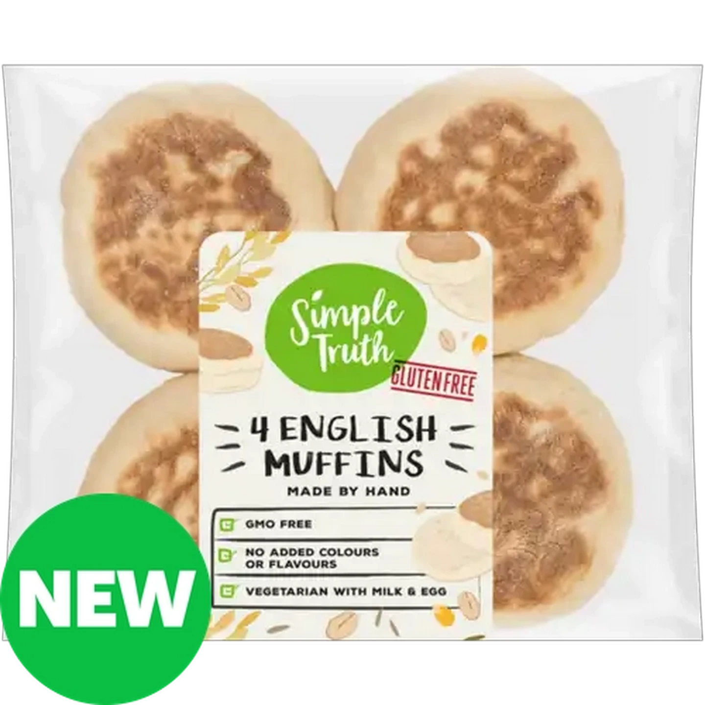 Image of Simple Truth Gluten Free English Muffins 4-Pack