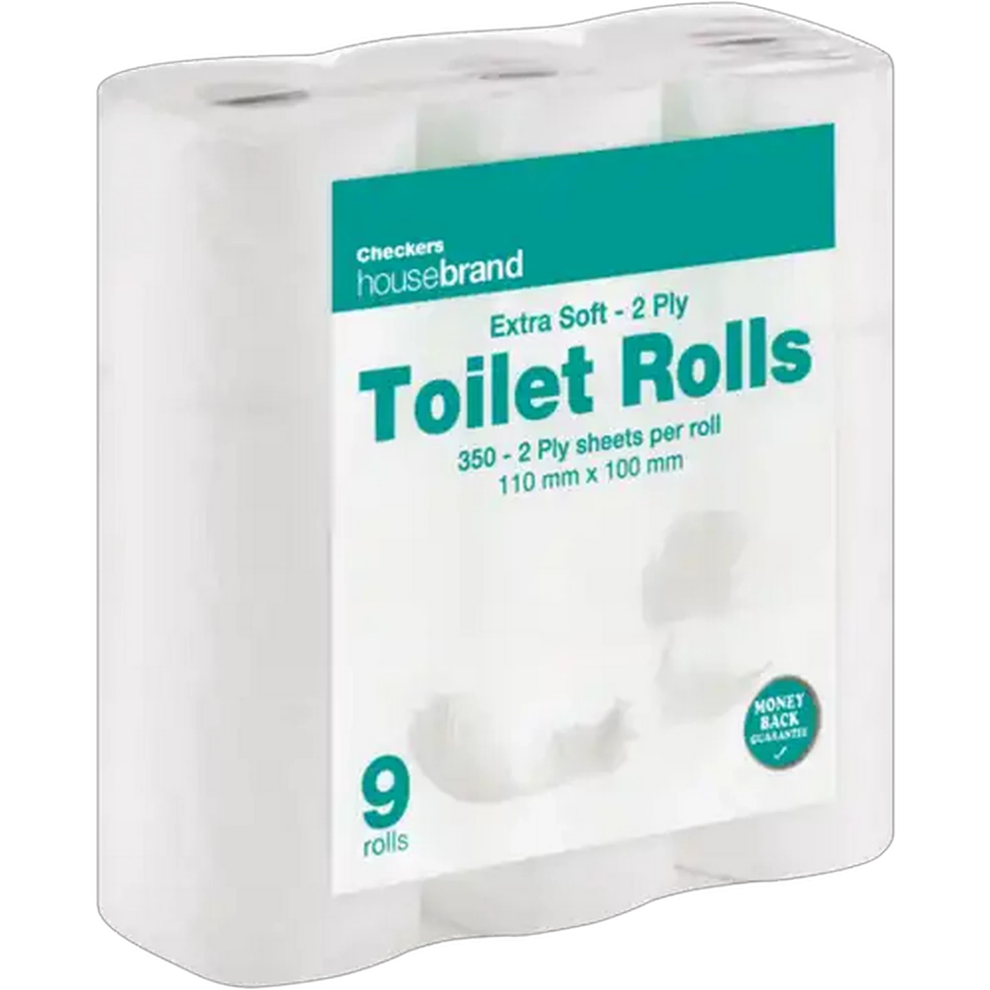 Image of Checkers Housebrand 2 Ply Toilet Paper 9-Pack