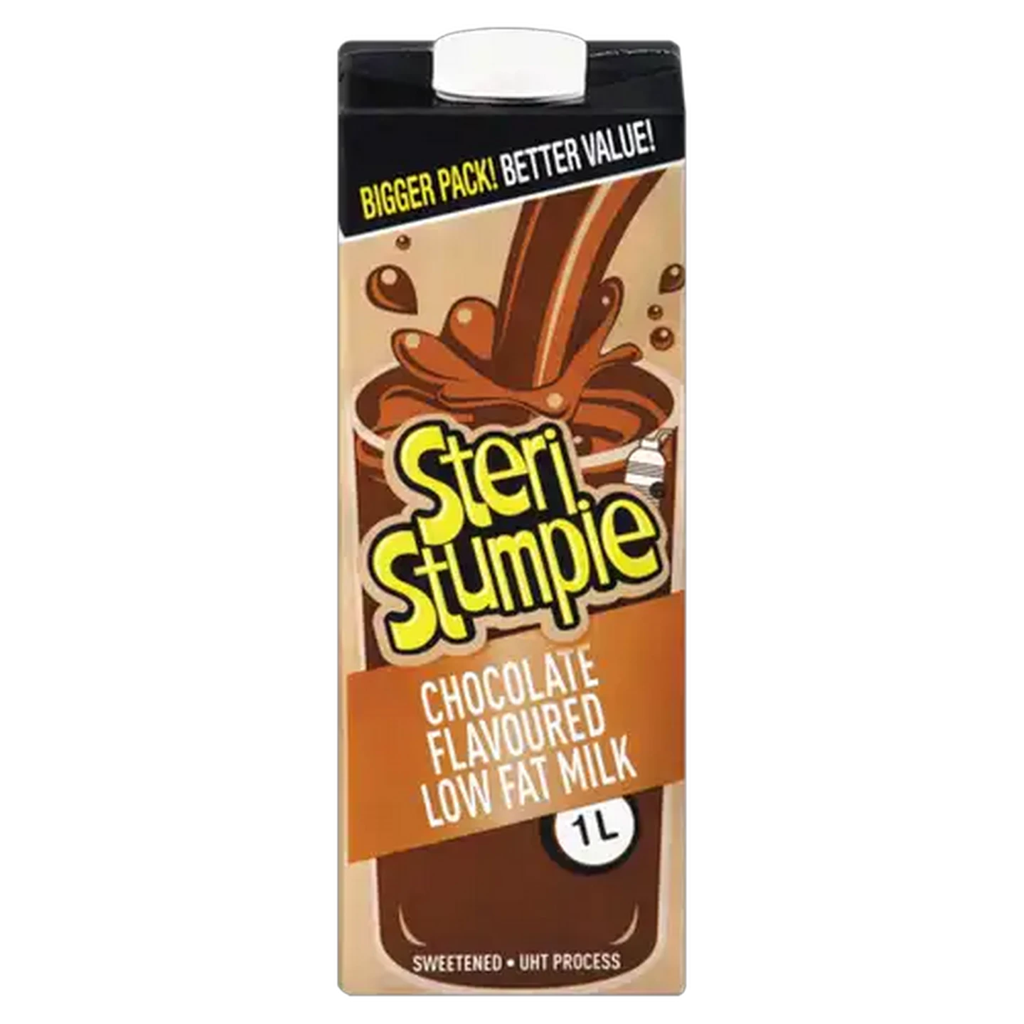 Image of Steri Stumpie Low Fat Chocolate Flavoured Milk Carton 1L