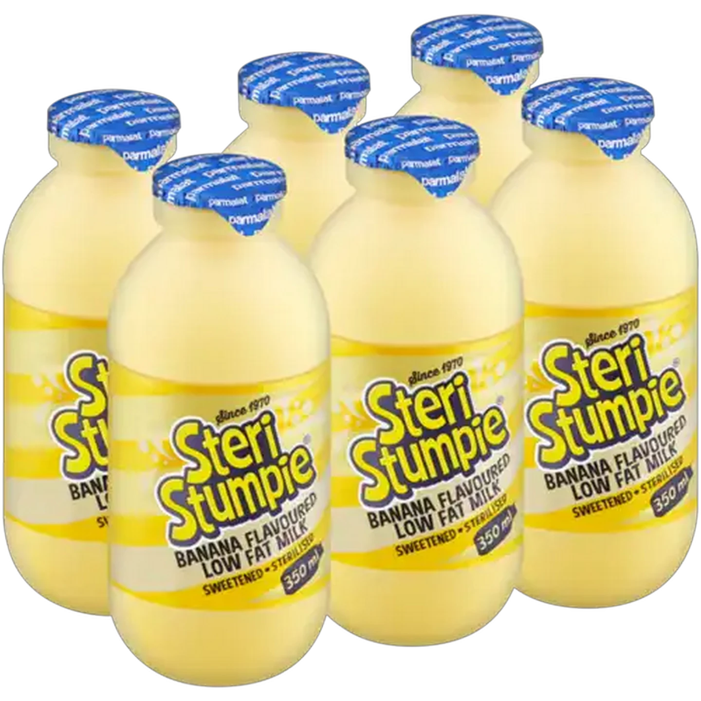 Image of Steri Stumpie Banana Flavoured Low Fat Milk 6 x 350ml