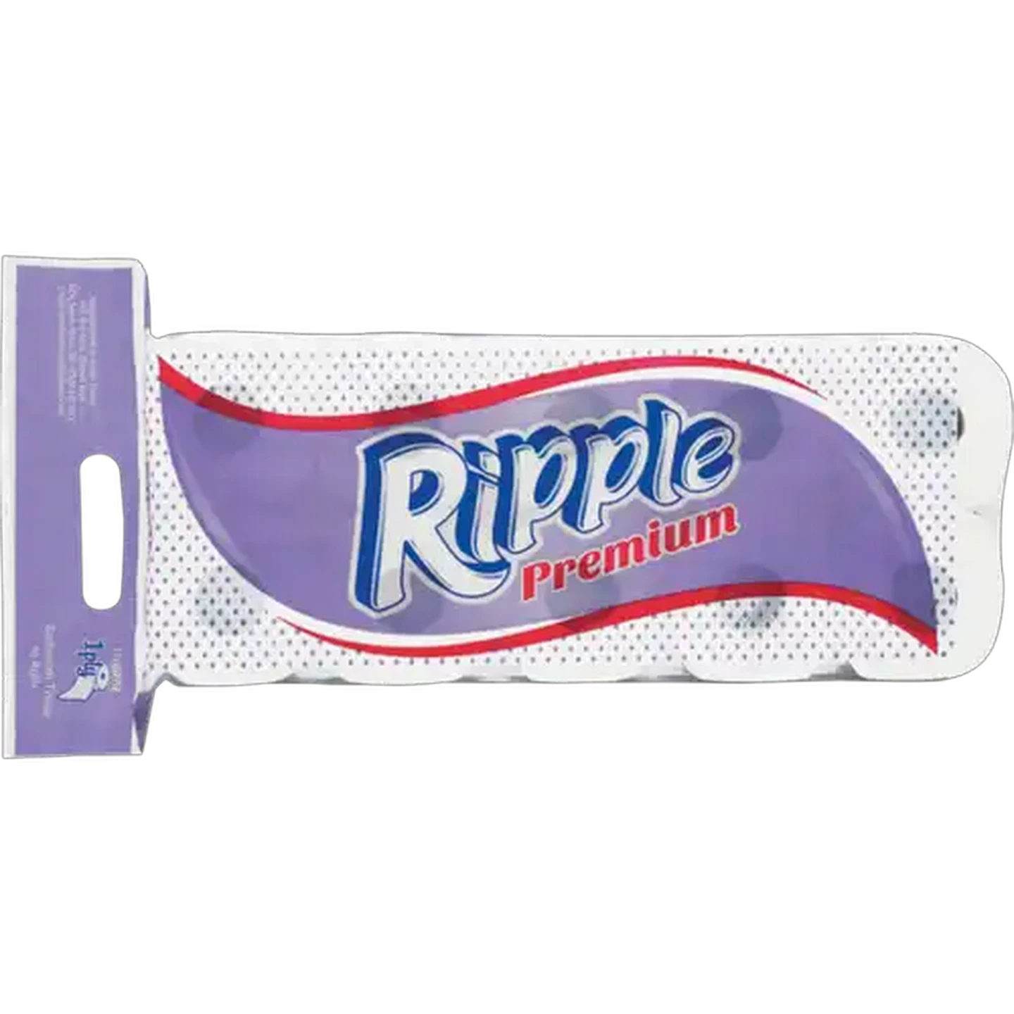 Image of Ripple Premium 1 Ply Toilet Rolls 10 Pack