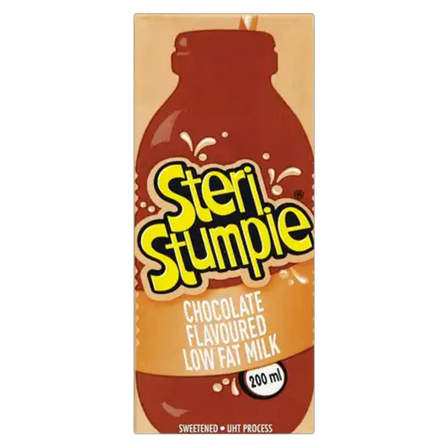 Image of Steri Stumpie Chocolate Flavoured Low Fat Milk Box 200ml