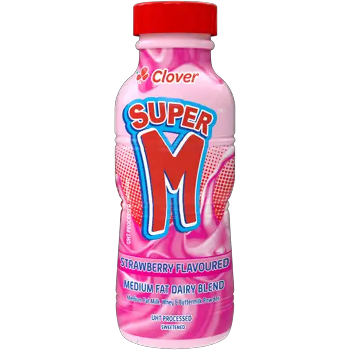 Image of Clover Super M Strawberry Flavoured Milk 300ml