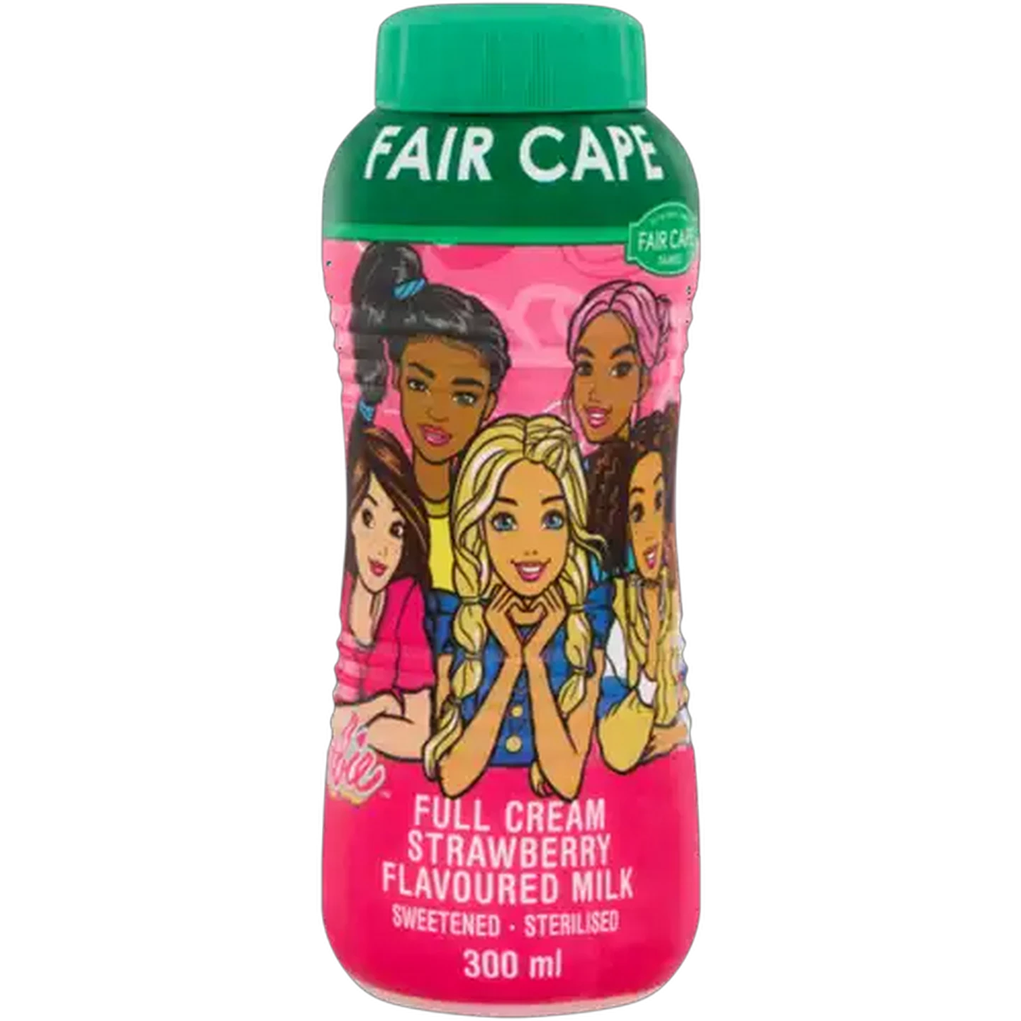 Image of Fair Cape Dairies Barbie Strawberry Flavoured Full Cream Milk 300ml